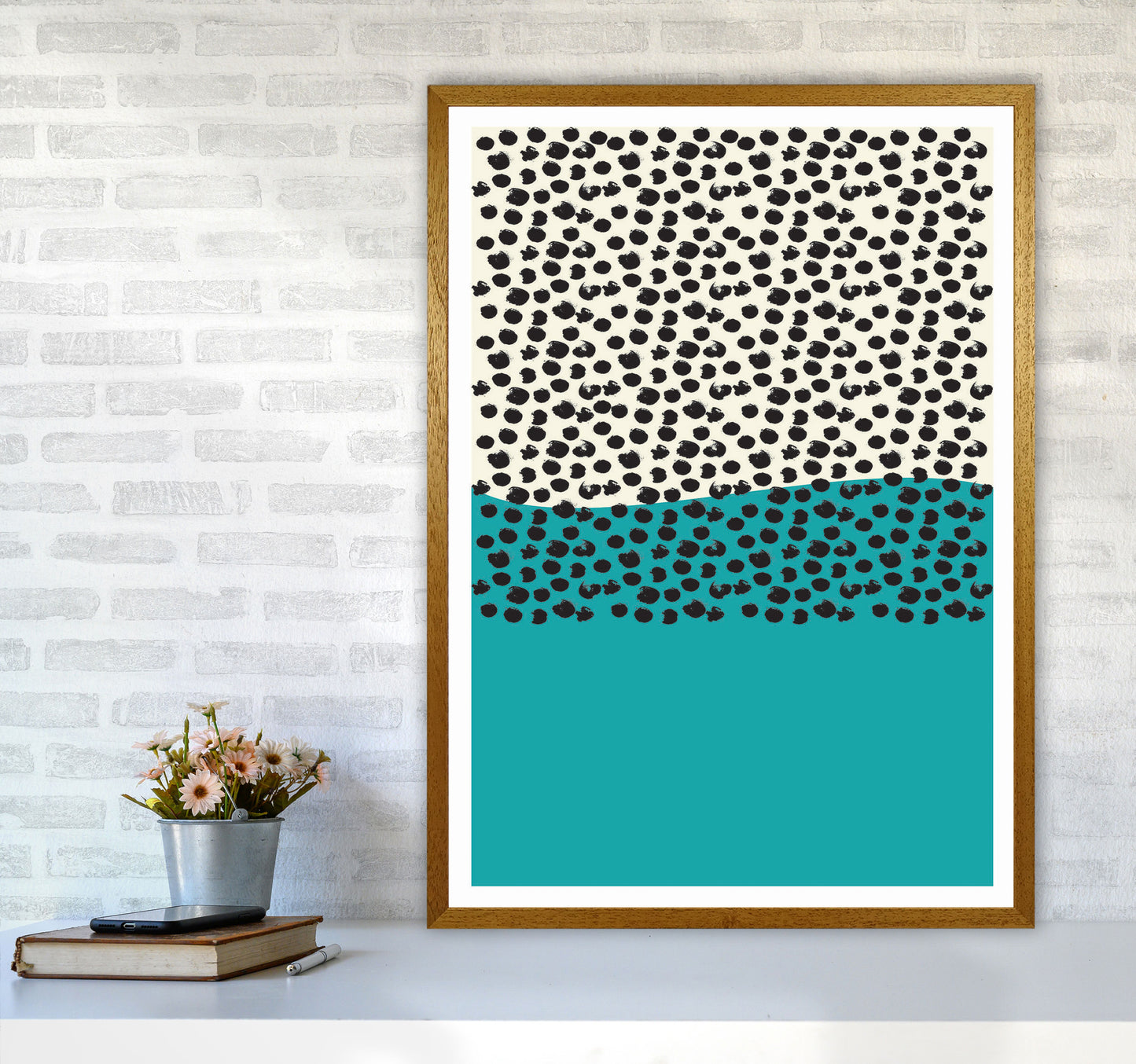 Blue Vibe 2 Art Print by Jason Stanley A1 Print Only
