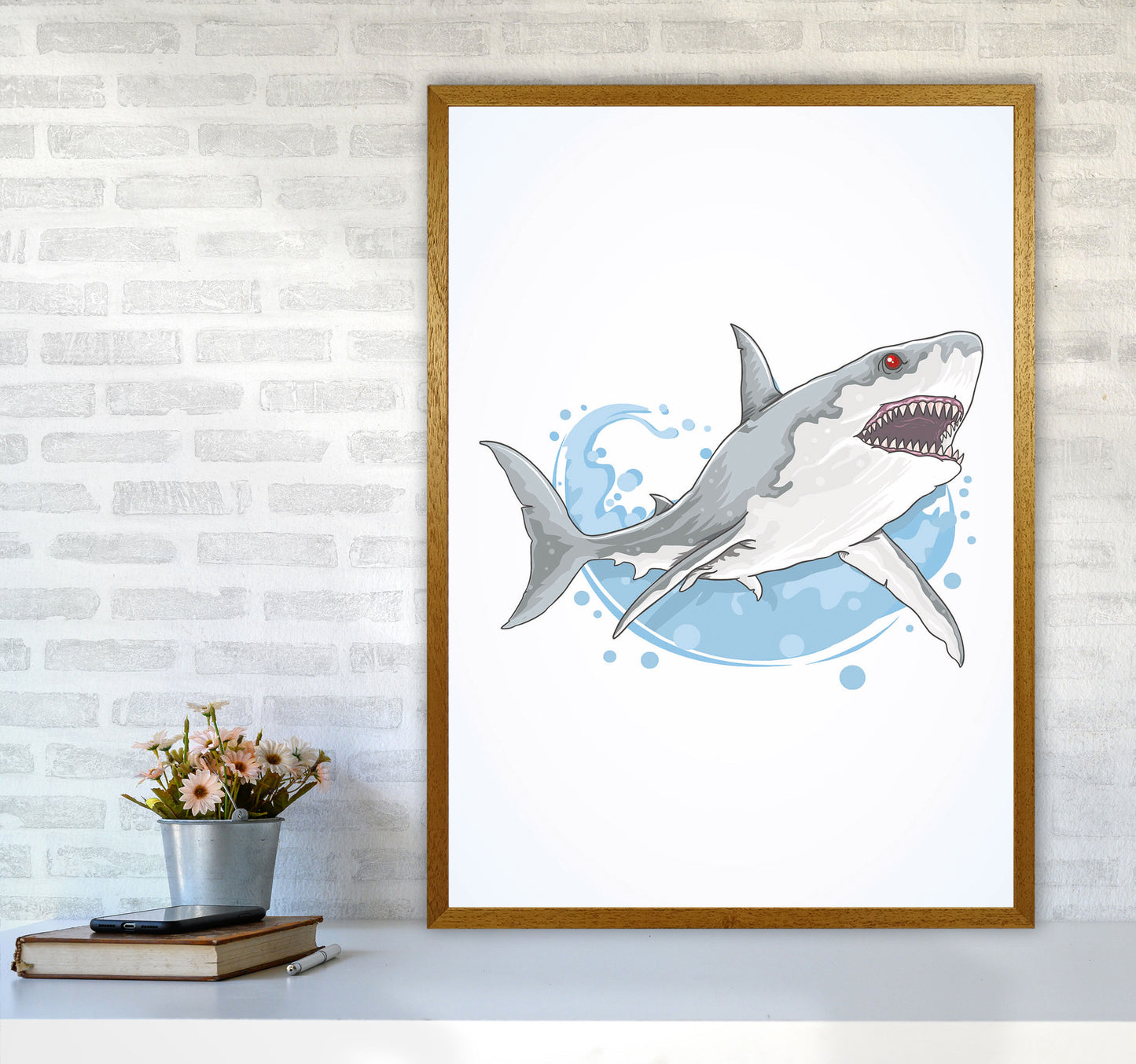 Rarrrrr!! Art Print by Jason Stanley A1 Print Only