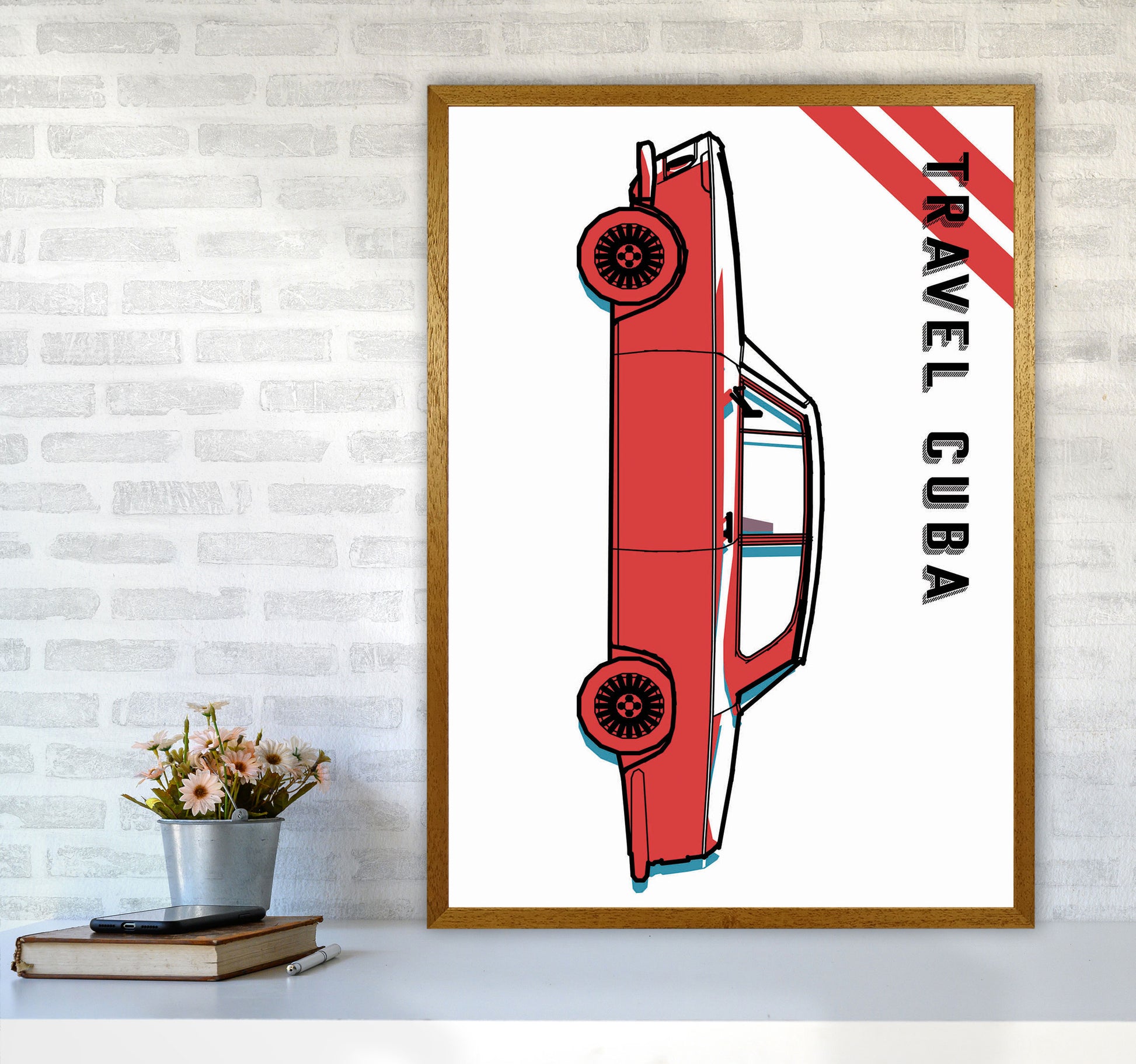 Travel Cuba Art Print by Jason Stanley A1 Print Only