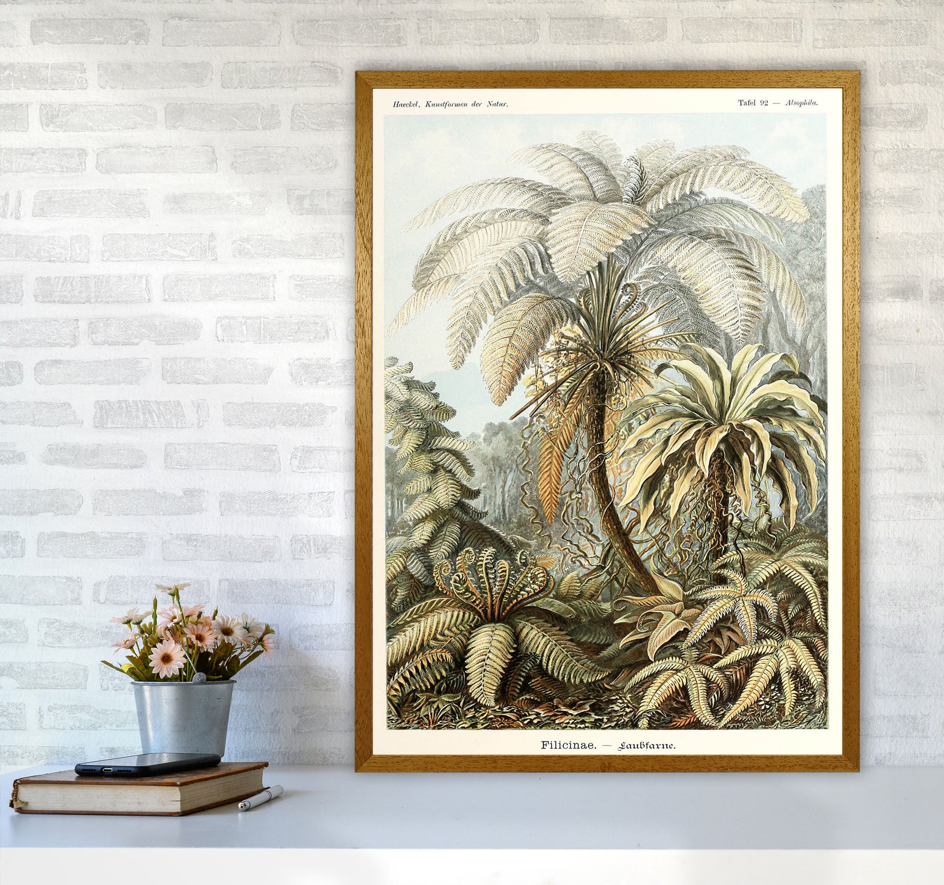 Vintage Jungle Illustration Art Print by Jason Stanley A1 Print Only