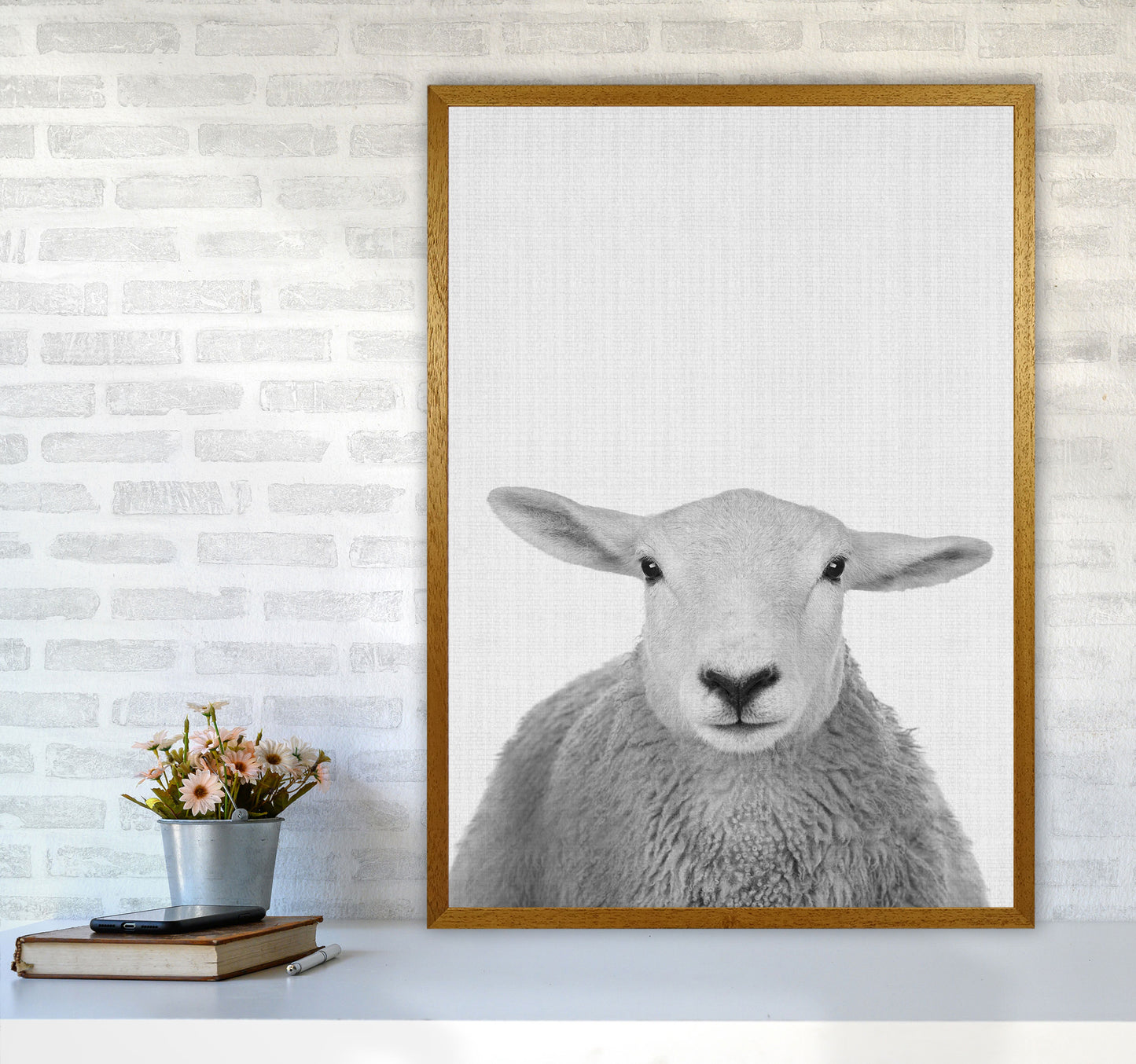 Trust This Wise Sheep Art Print by Jason Stanley A1 Print Only