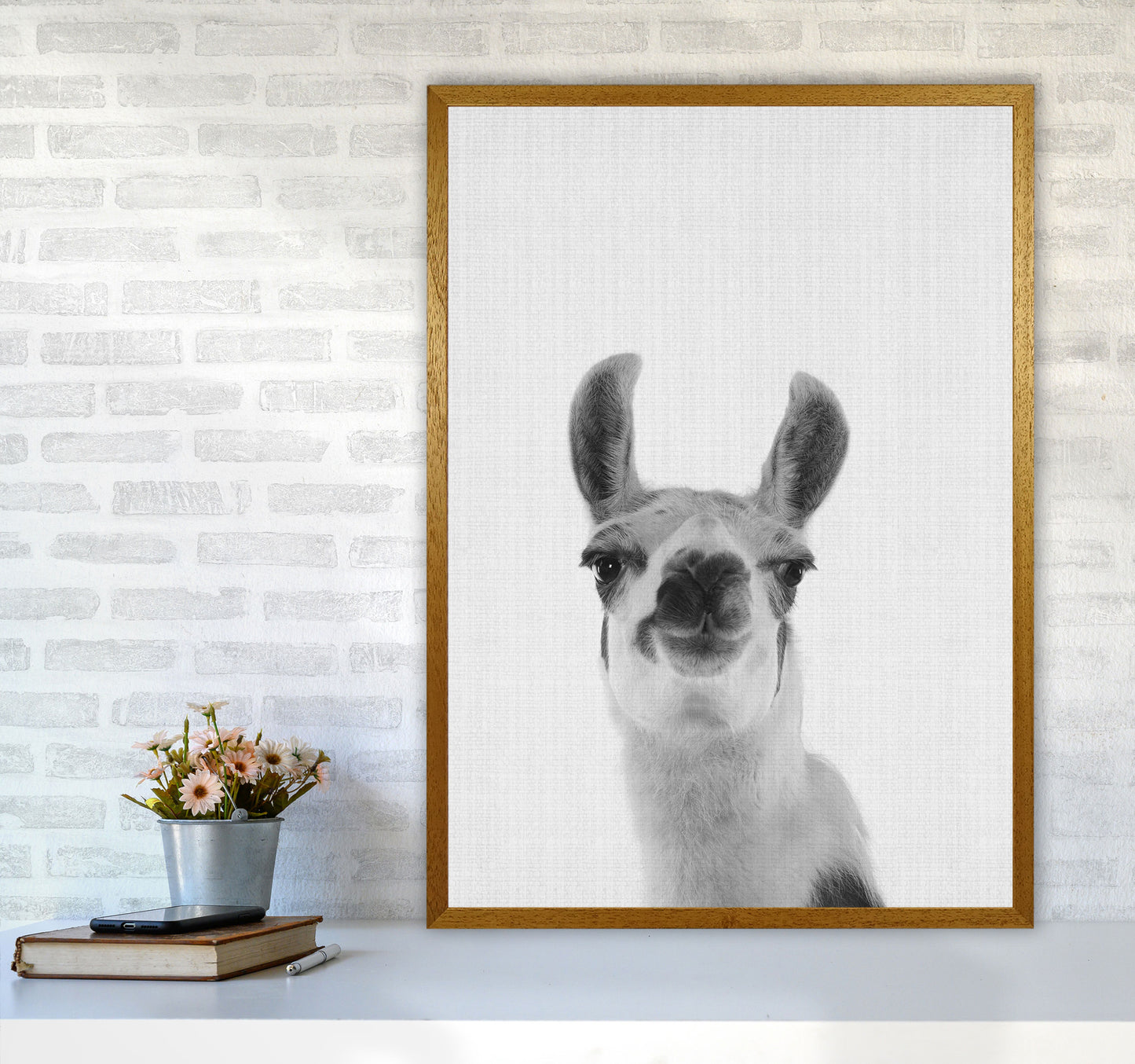 Llama Art Print by Jason Stanley A1 Print Only