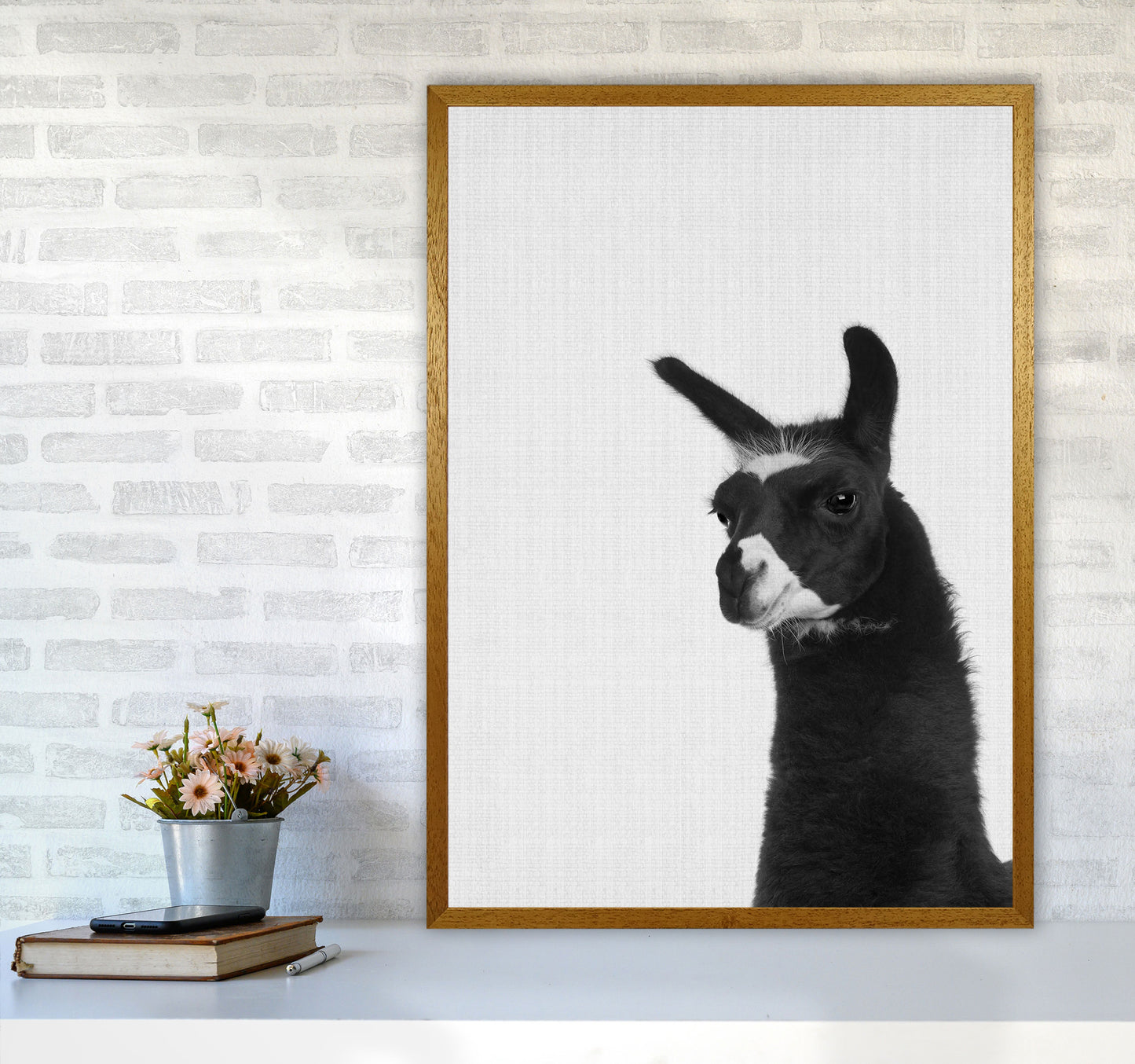 Llama #2 Art Print by Jason Stanley A1 Print Only