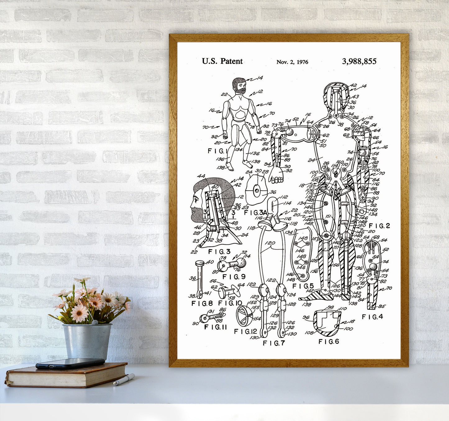 Kids Toy Patent Art Print by Jason Stanley A1 Print Only
