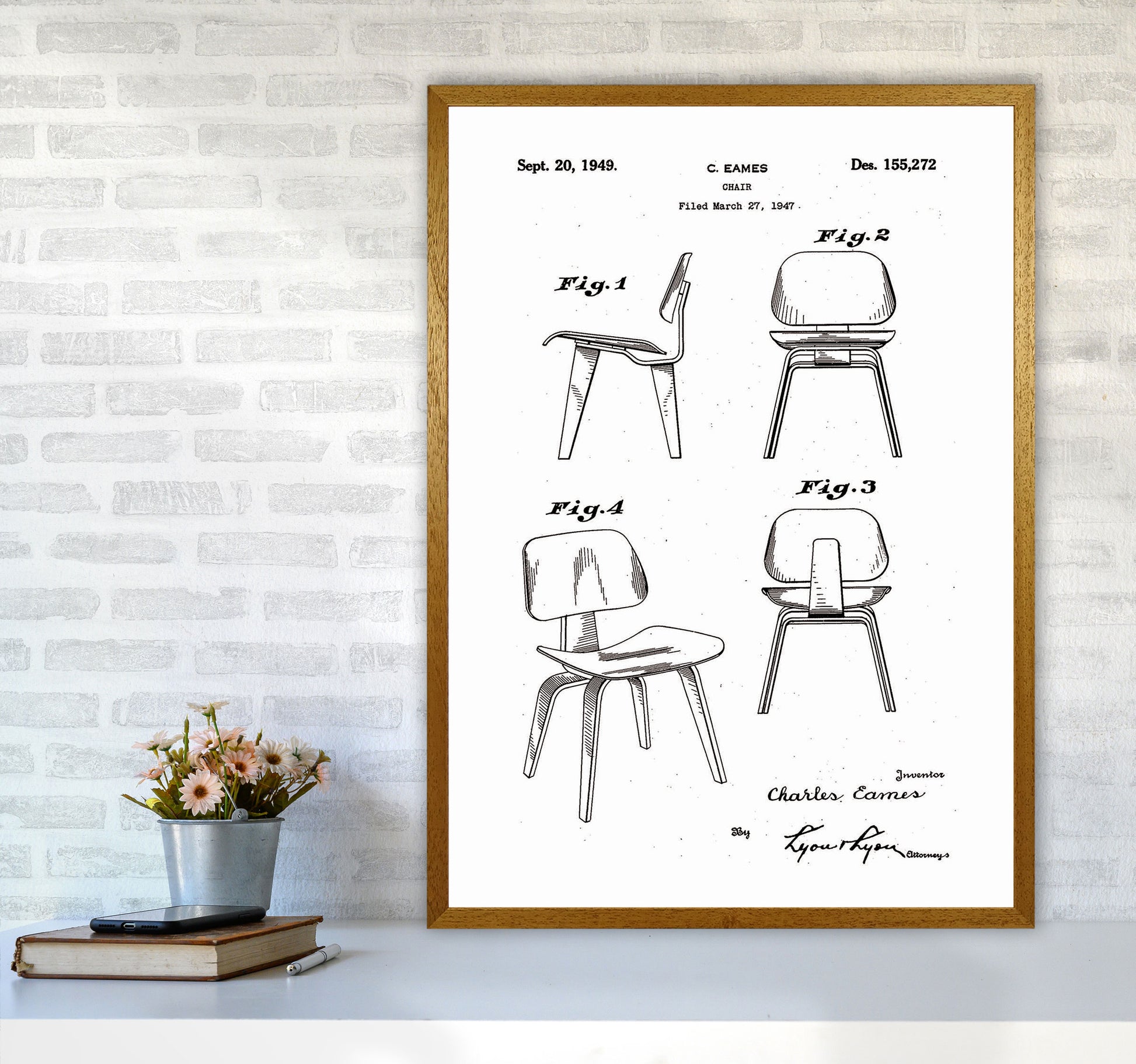 Chari Patent Art Print by Jason Stanley A1 Print Only