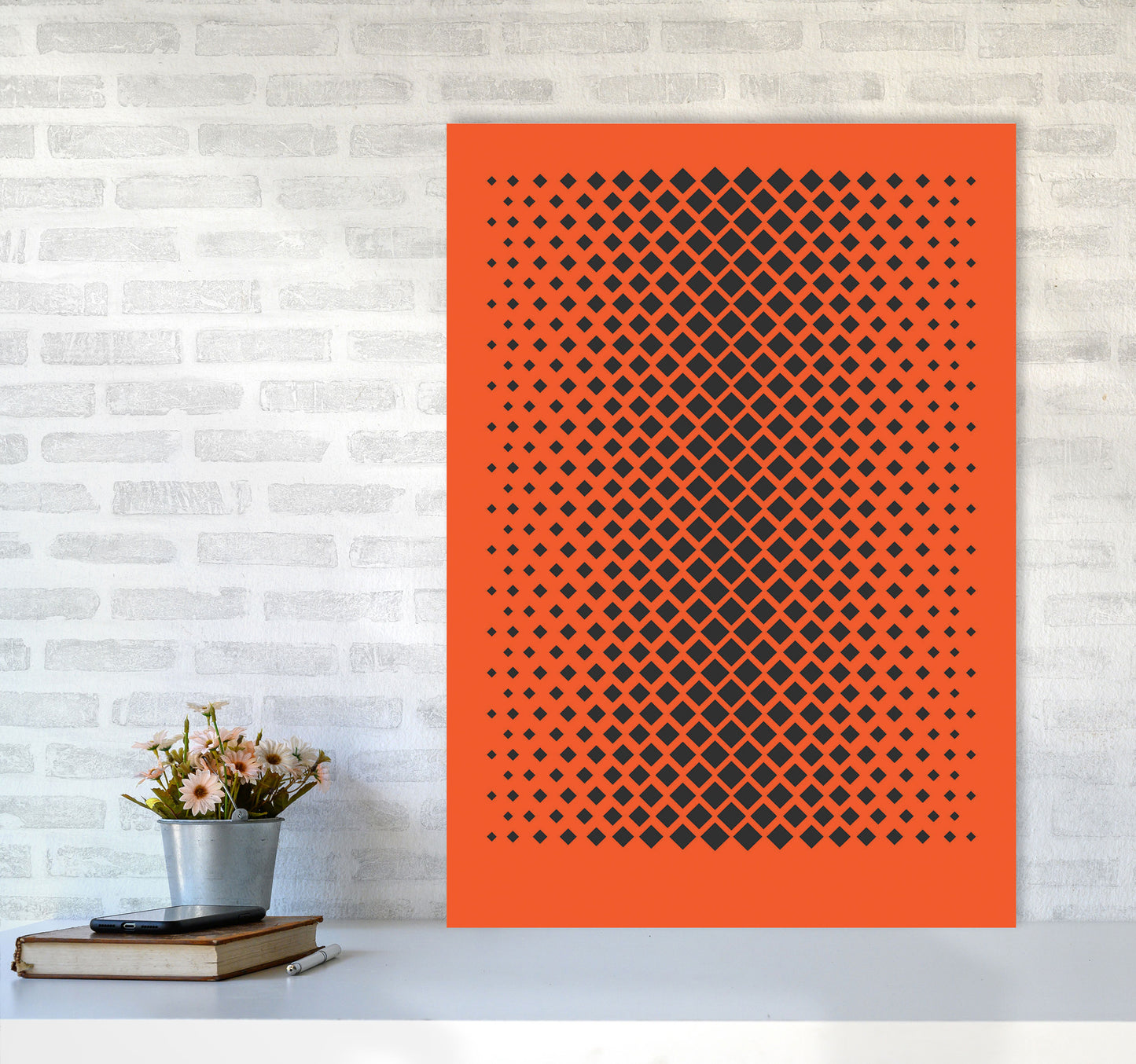 Minimal Geometric Series - 34 Art Print by Jason Stanley A1 Black Frame