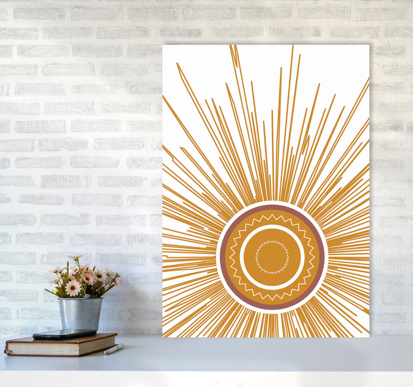 Get Your Vitamin D! Art Print by Jason Stanley A1 Black Frame