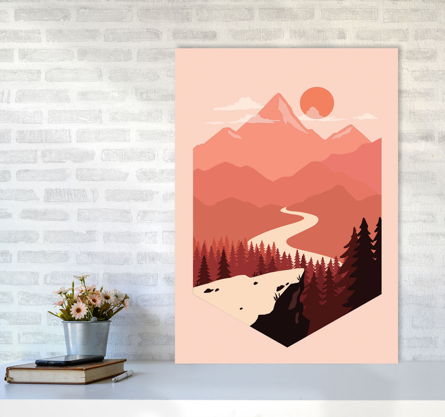 Get Out There 2 Art Print by Jason Stanley A1 Black Frame