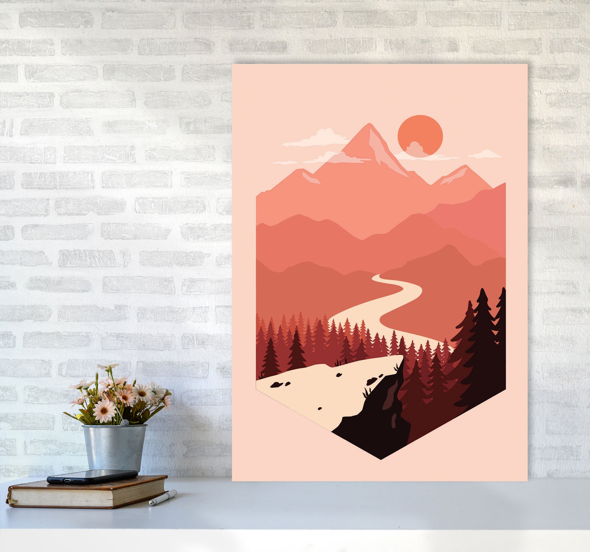 Get Out There 2 Art Print by Jason Stanley A1 Black Frame