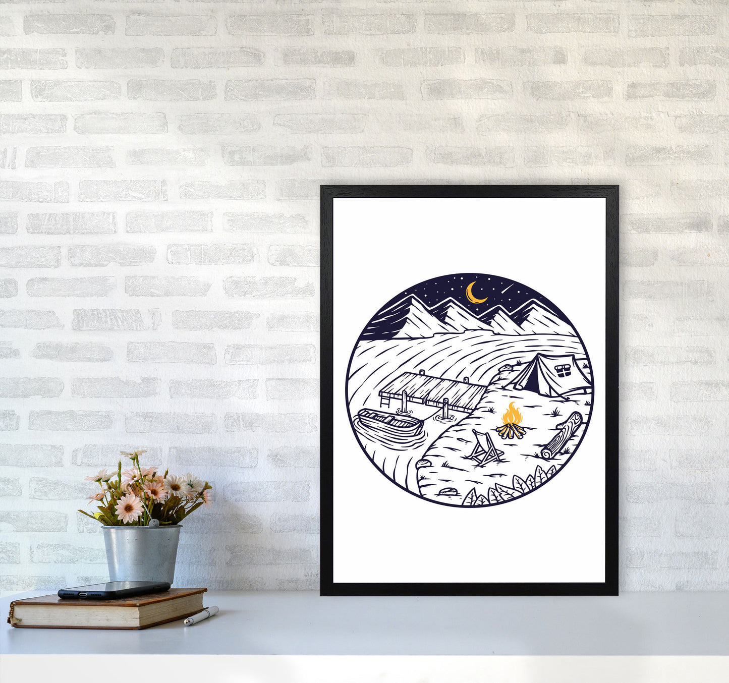 Slice Of Paradise Art Print by Jason Stanley A2 White Frame