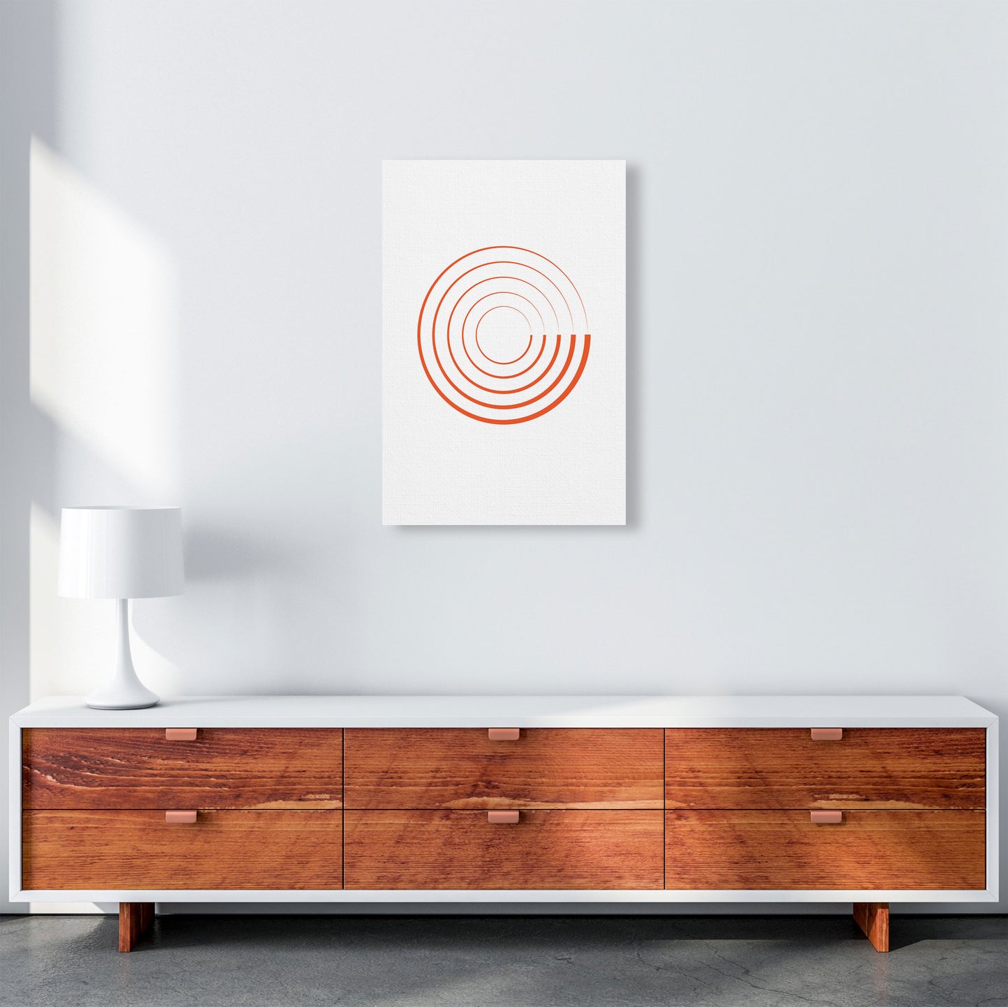 Minimal Geometric Series - 29 Art Print by Jason Stanley A2 Canvas