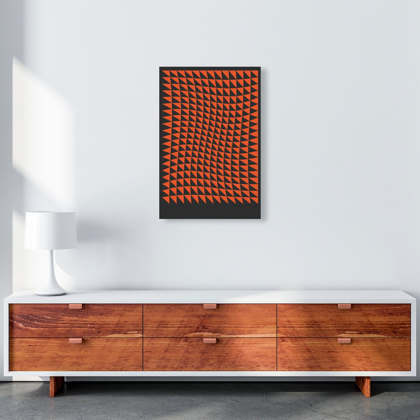 Minimal Geometric Series - 19 Art Print by Jason Stanley A2 Canvas