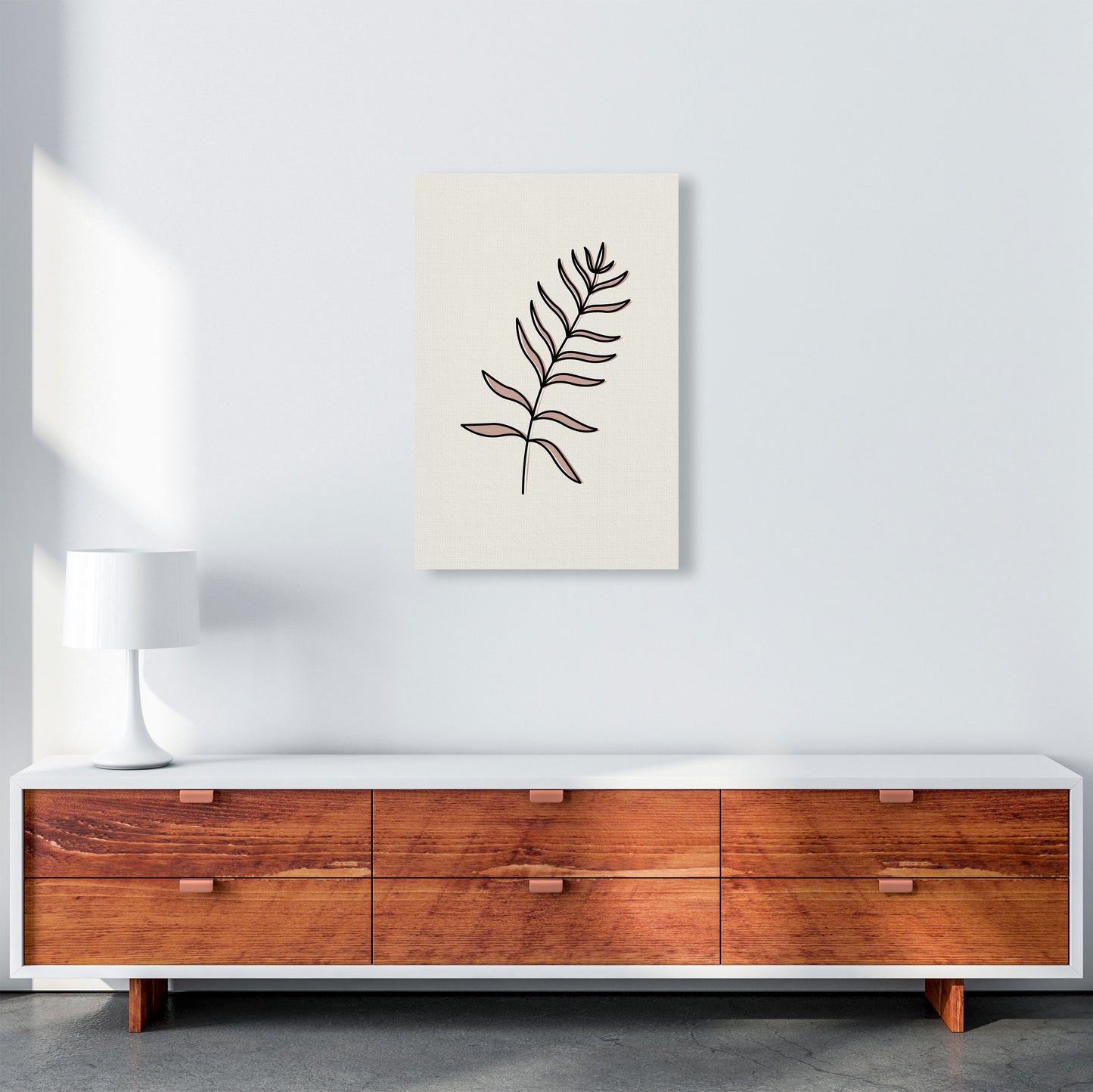 Abstract Tropical Leaves I Art Print by Jason Stanley A2 Canvas