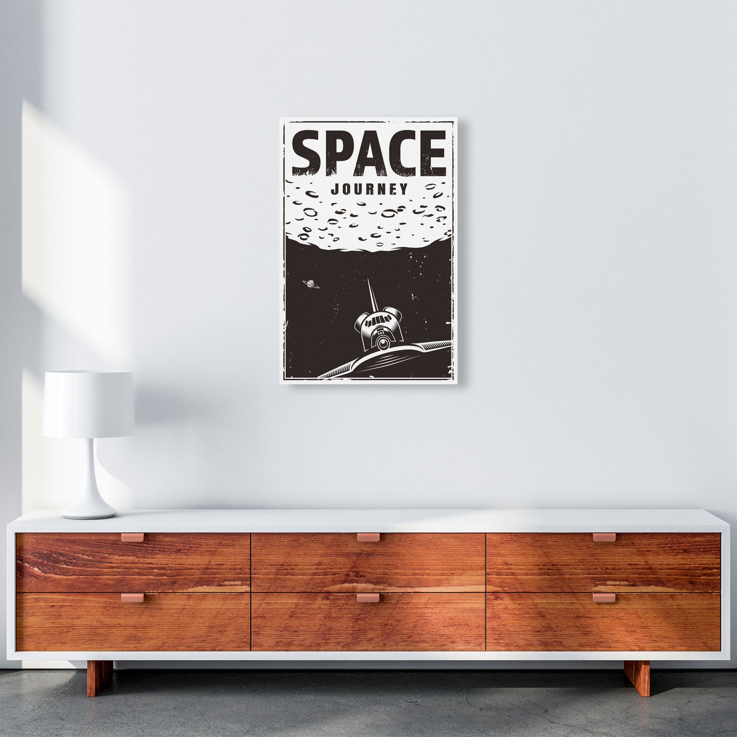 Outer Space Series - #20 Art Print by Jason Stanley A2 Canvas