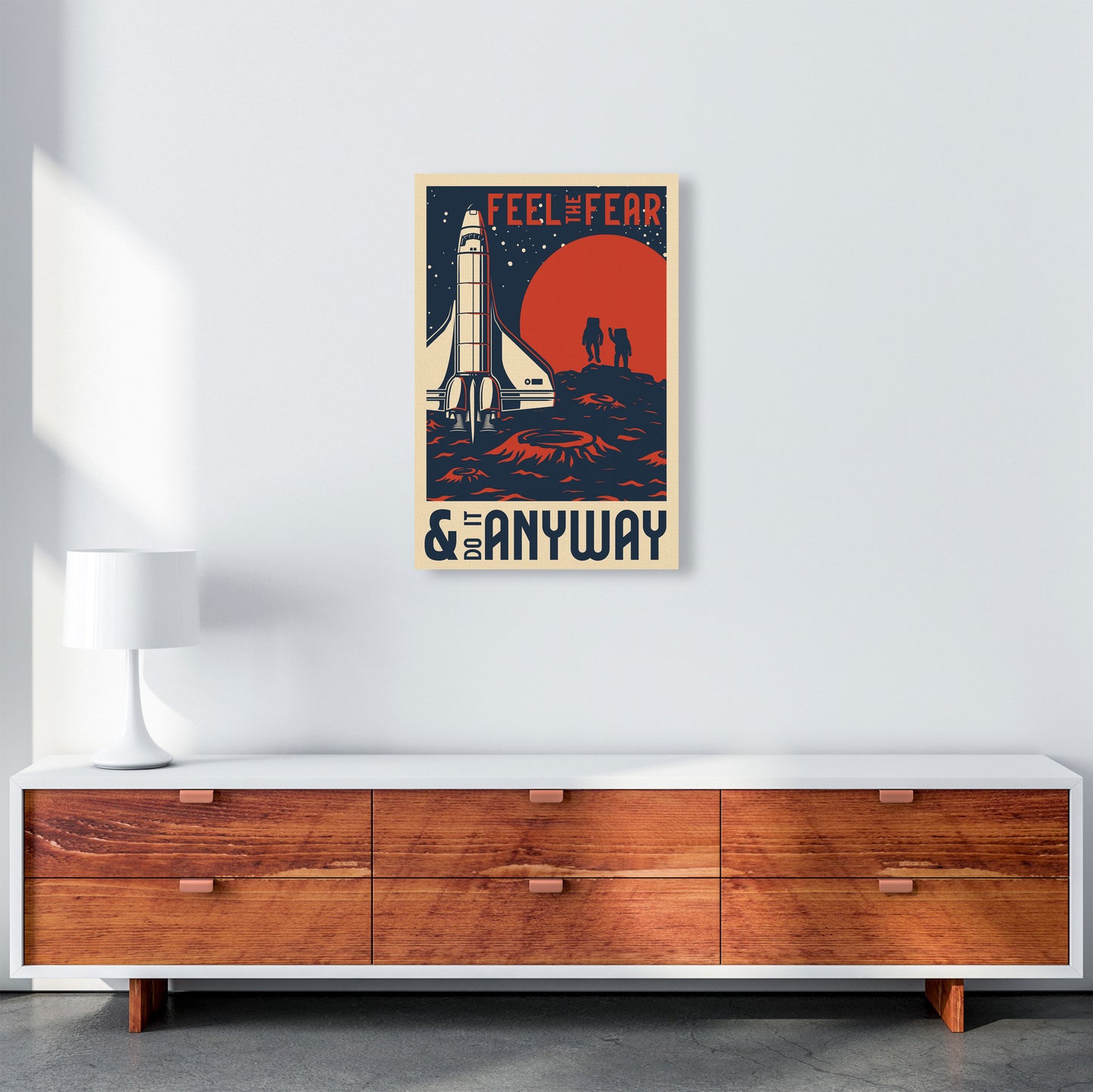 Outer Space Series - #17 Art Print by Jason Stanley A2 Canvas