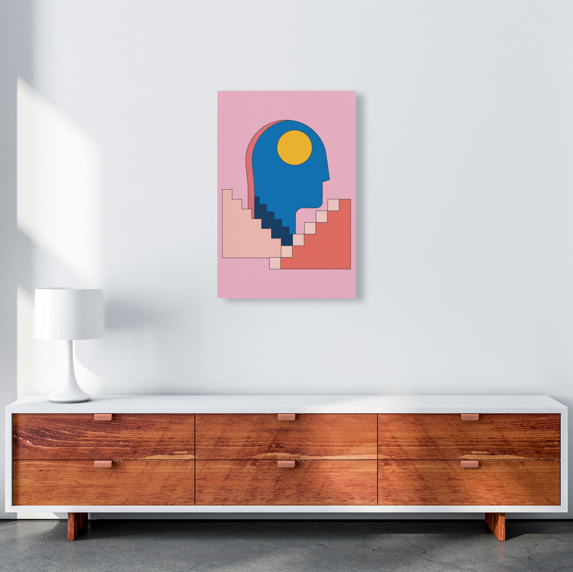 Keep Climbing Art Print by Jason Stanley A2 Canvas