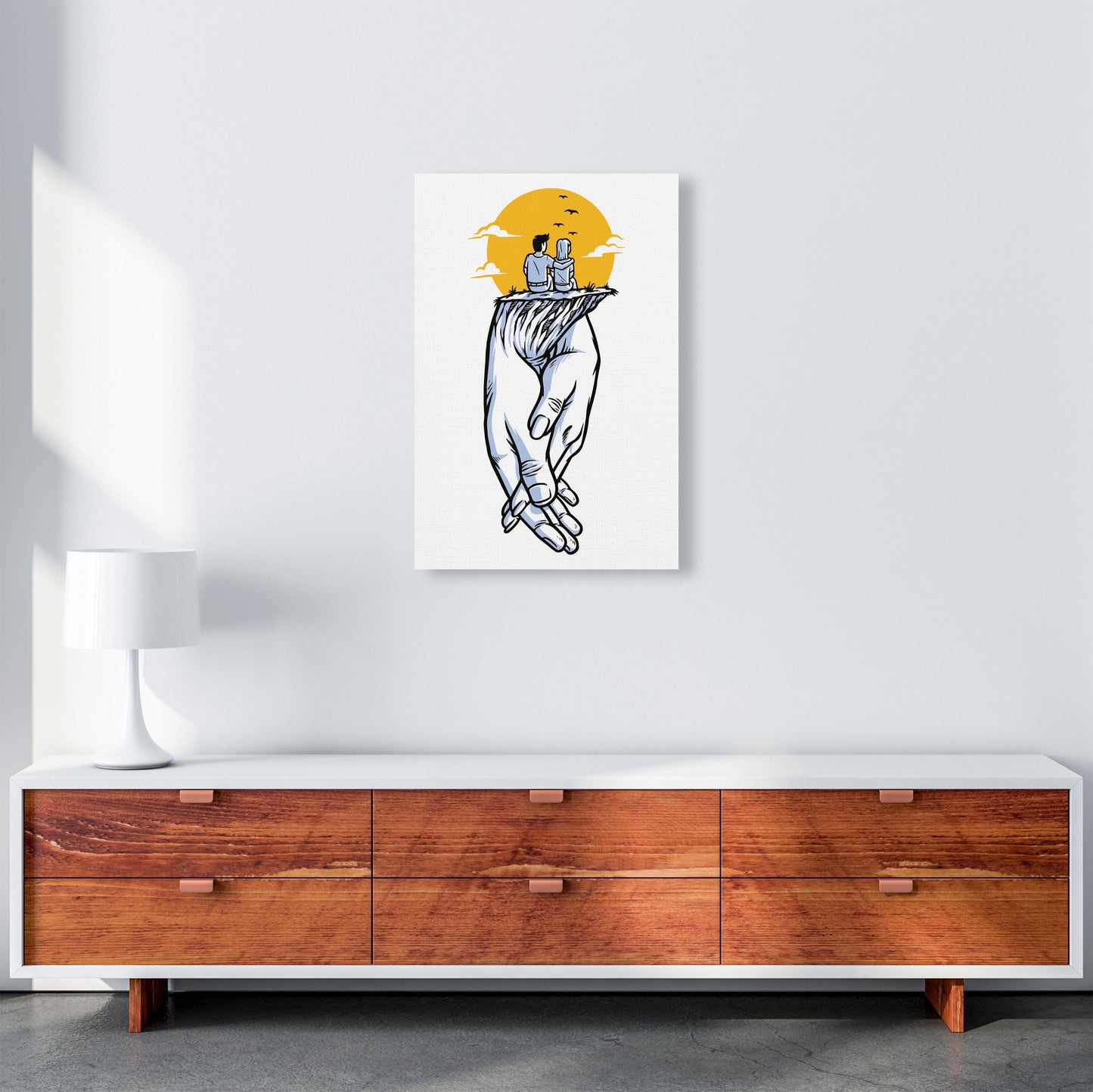Date Night Art Print by Jason Stanley A2 Canvas