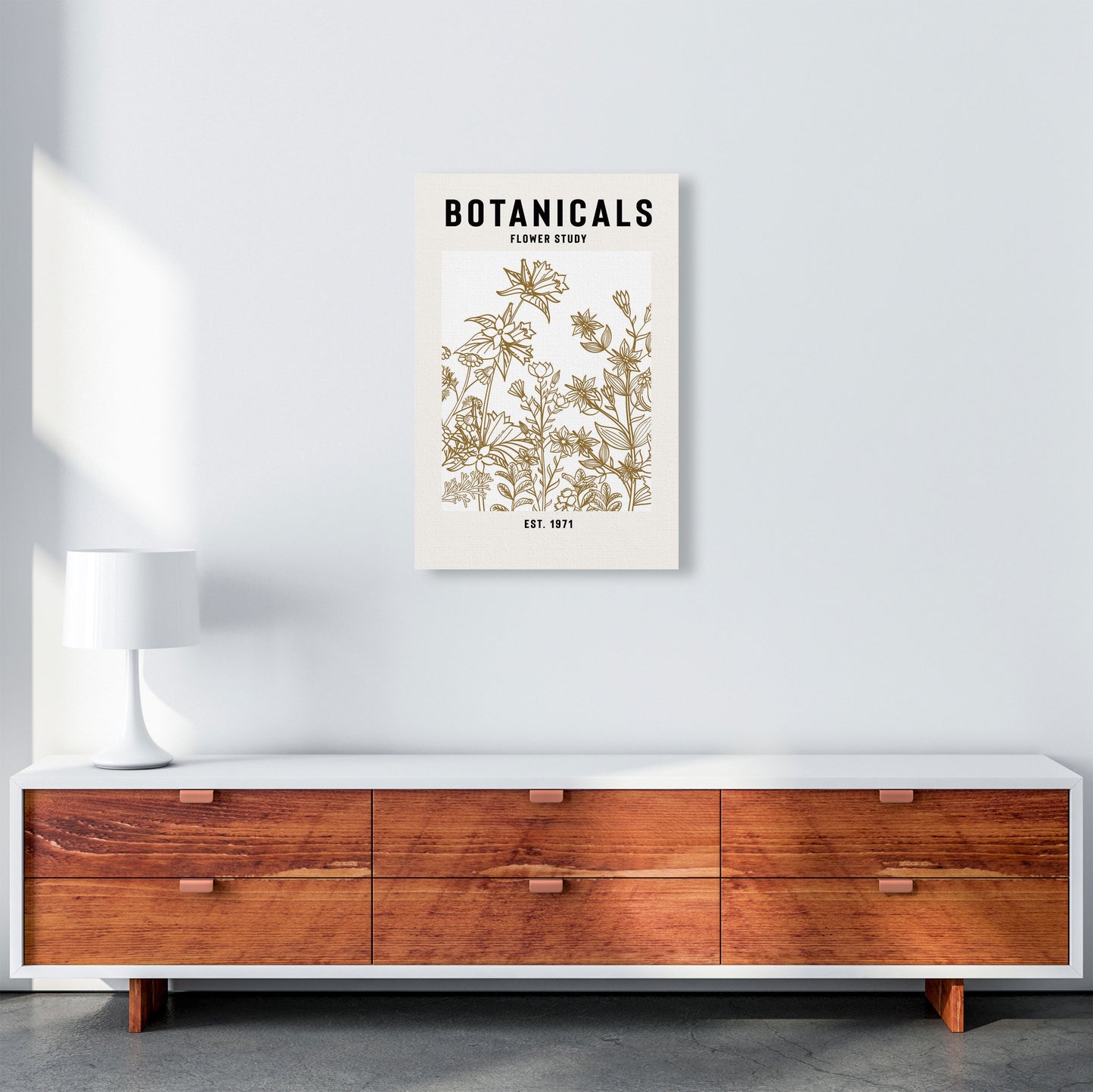 Botanicals Flower Study II Art Print by Jason Stanley A2 Canvas