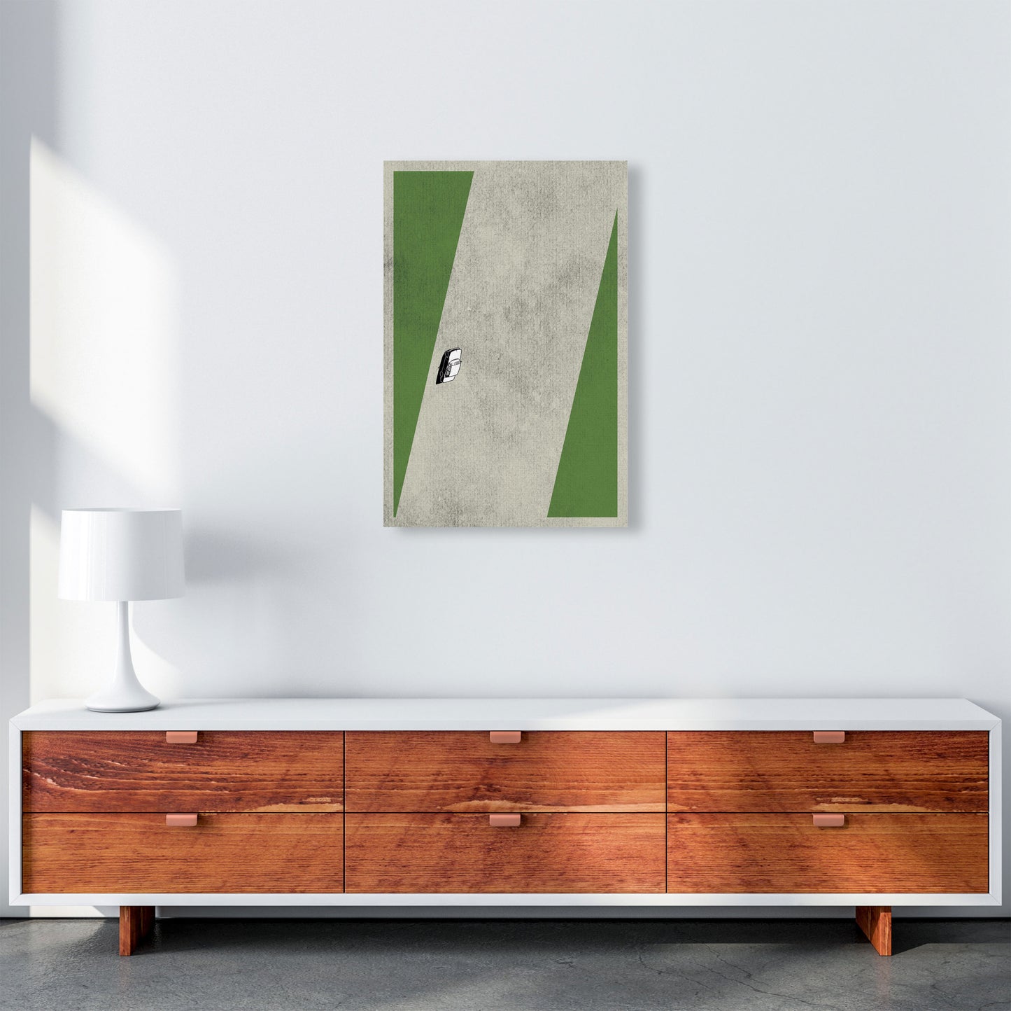 Car Series 2 Art Print by Jason Stanley A2 Canvas
