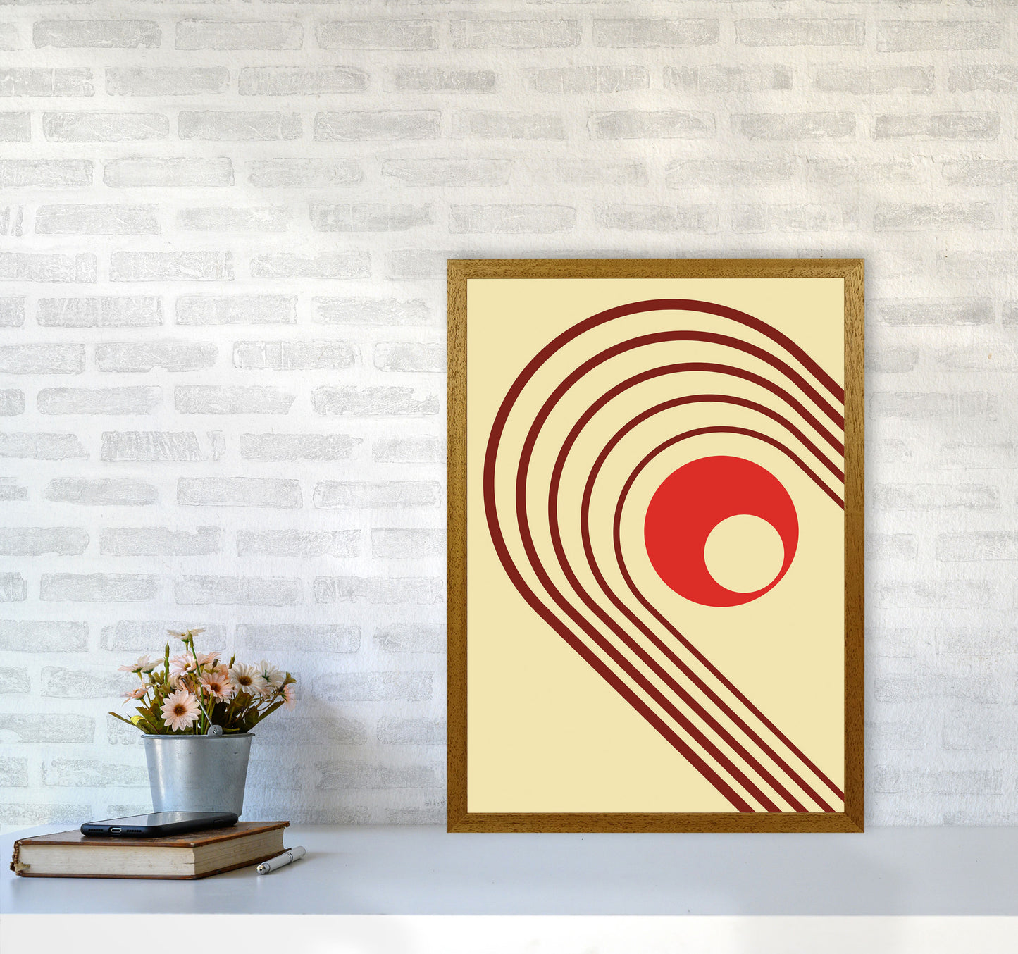 Minimal Geometric Series - 37 Art Print by Jason Stanley A2 Print Only