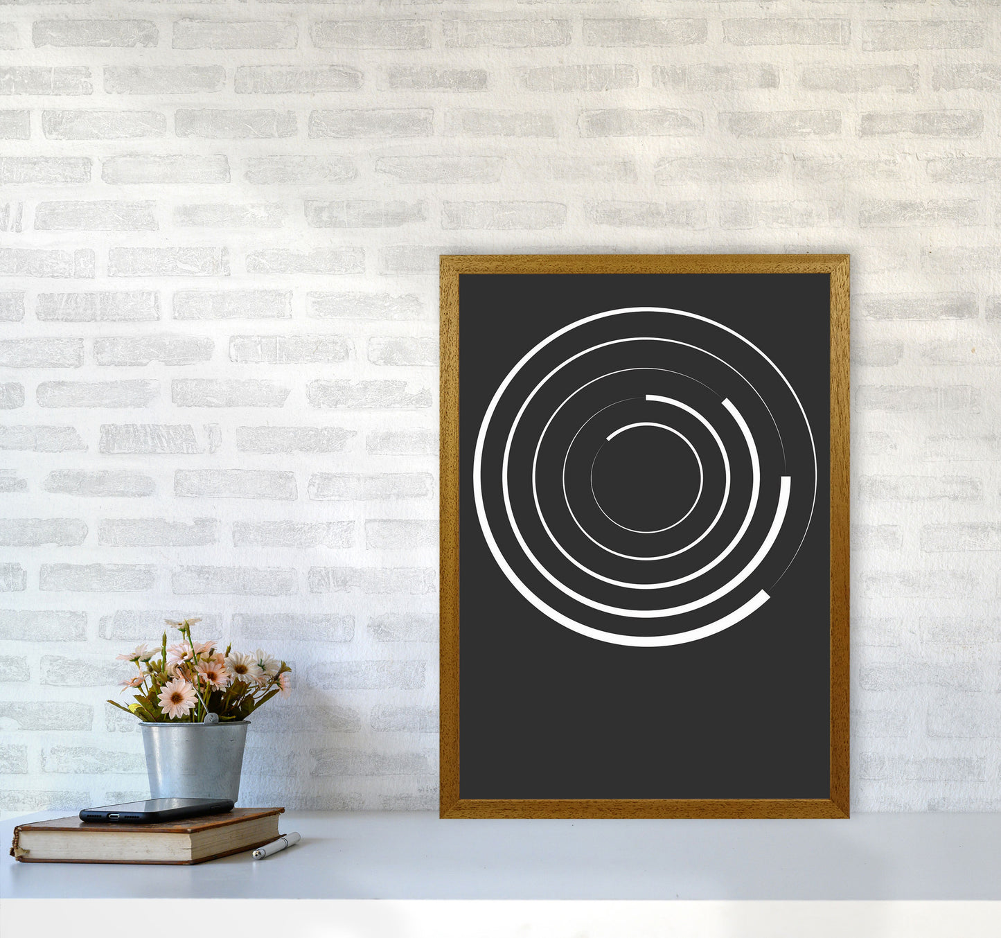 Minimal Geometric Series - 28 Art Print by Jason Stanley A2 Print Only