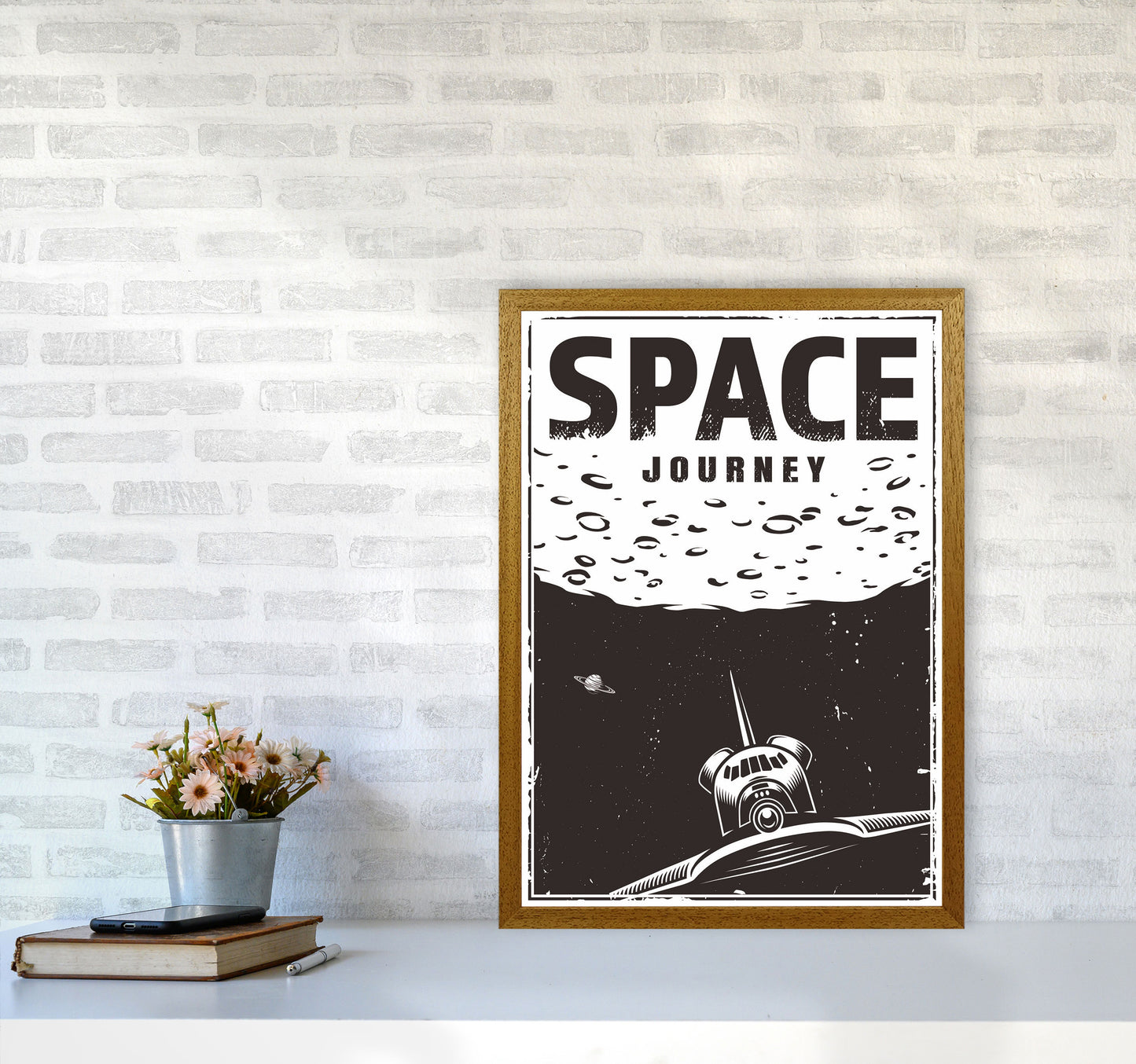 Outer Space Series - #20 Art Print by Jason Stanley A2 Print Only