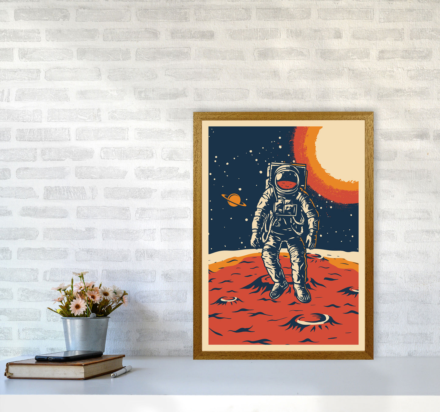 Outer Space Series - #11 Art Print by Jason Stanley A2 Print Only