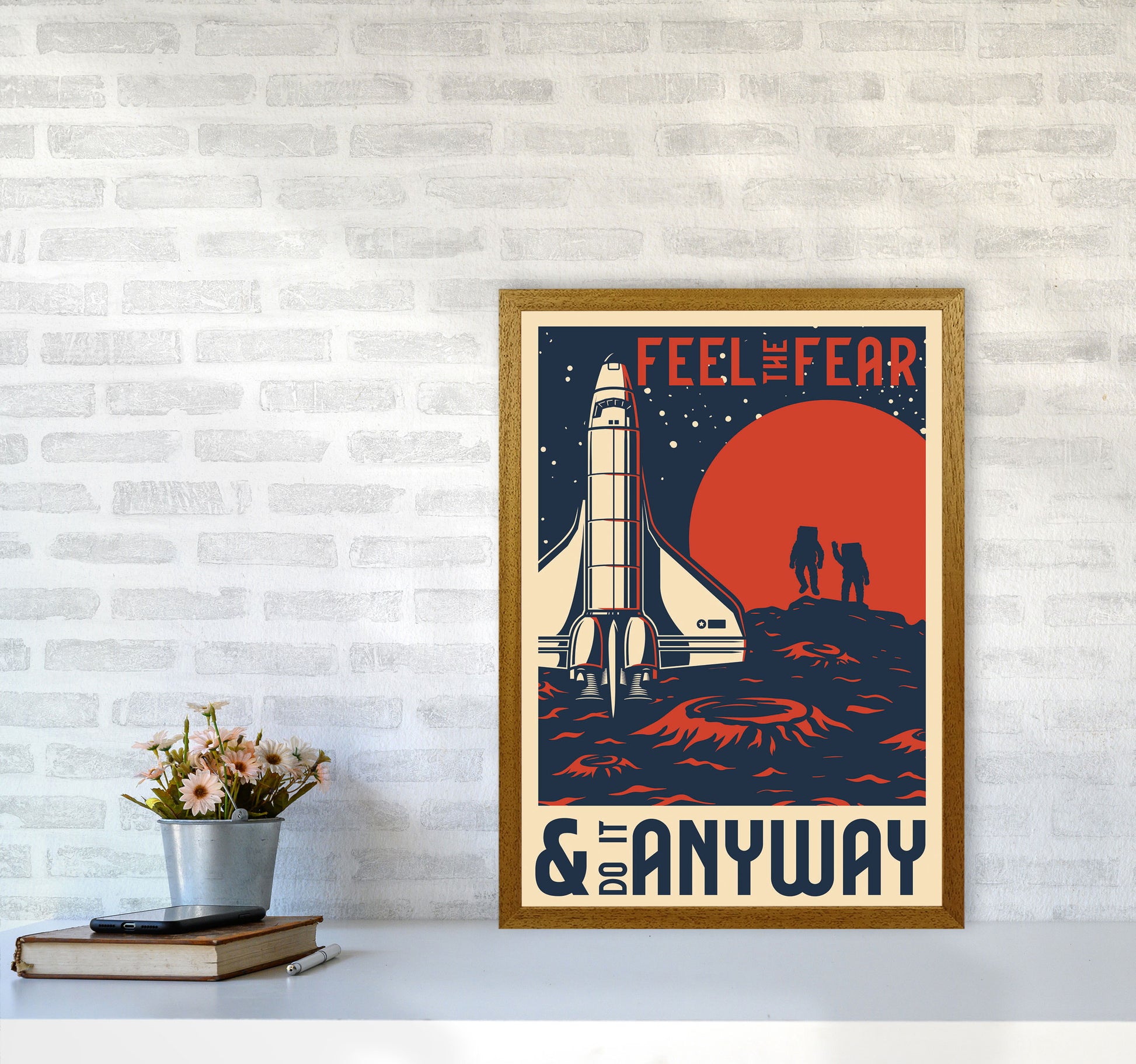 Outer Space Series - #17 Art Print by Jason Stanley A2 Print Only