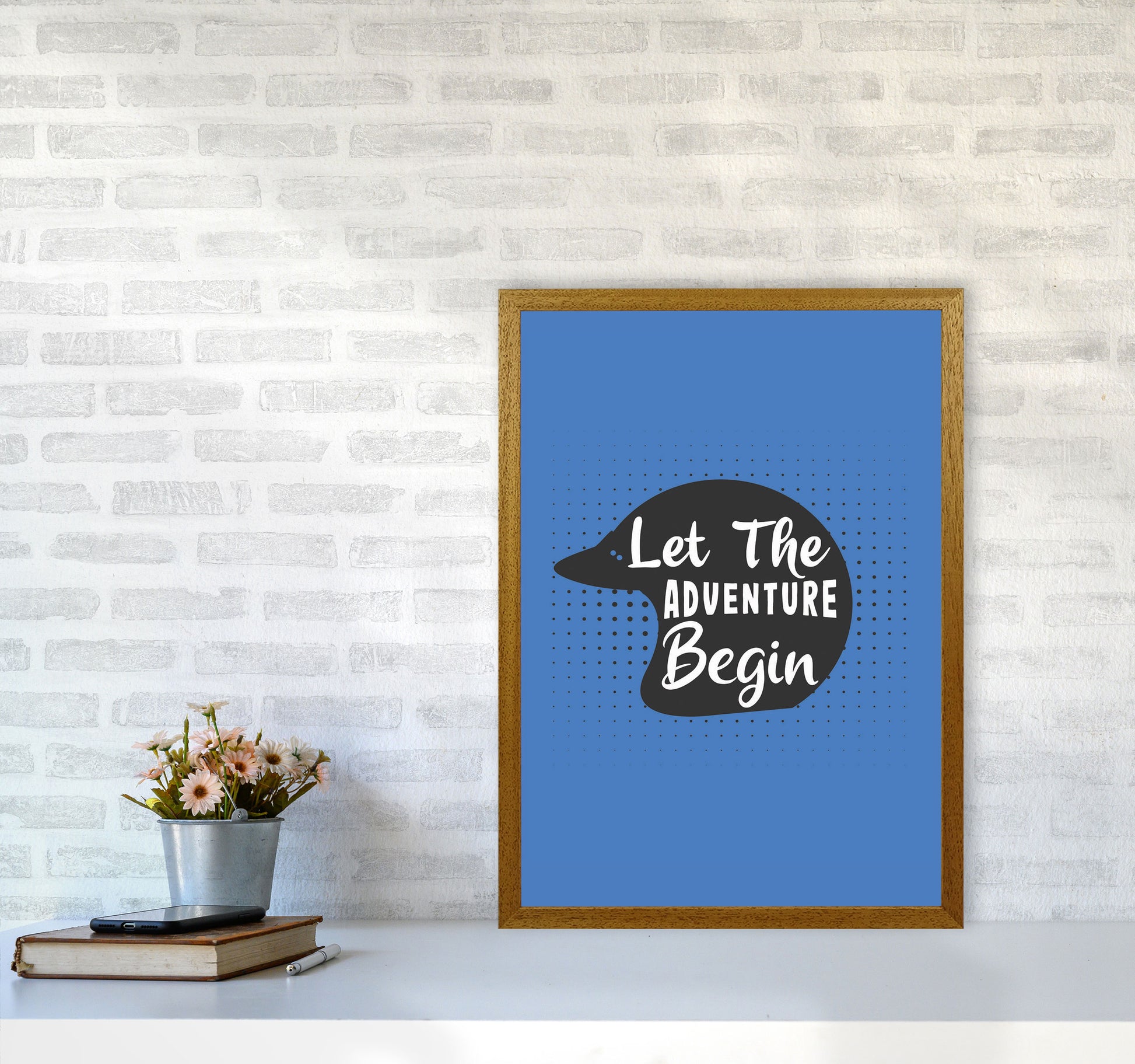 Let The Adventure Begin Art Print by Jason Stanley A2 Print Only