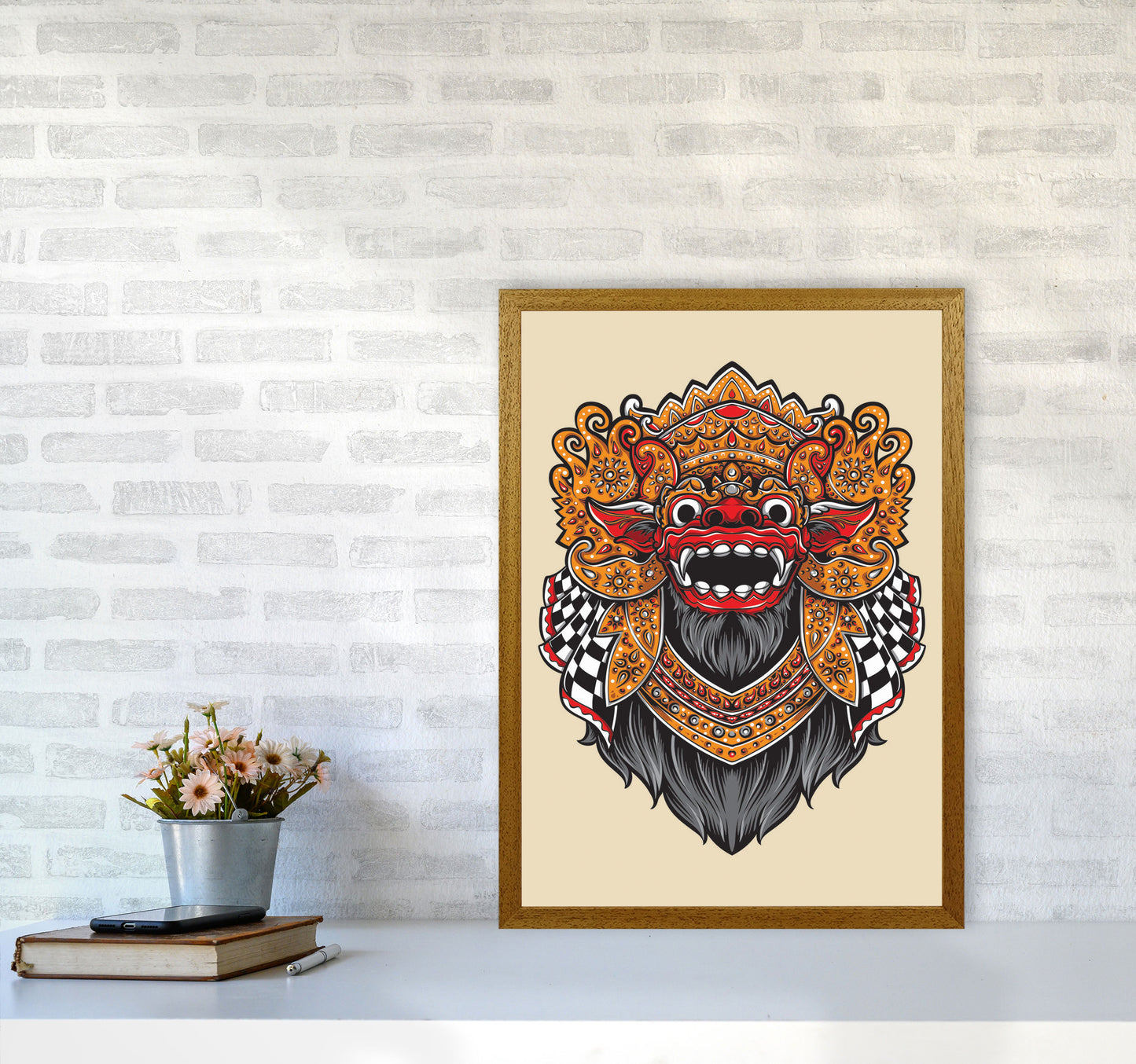 Balinese Mythology Art Print by Jason Stanley A2 Print Only