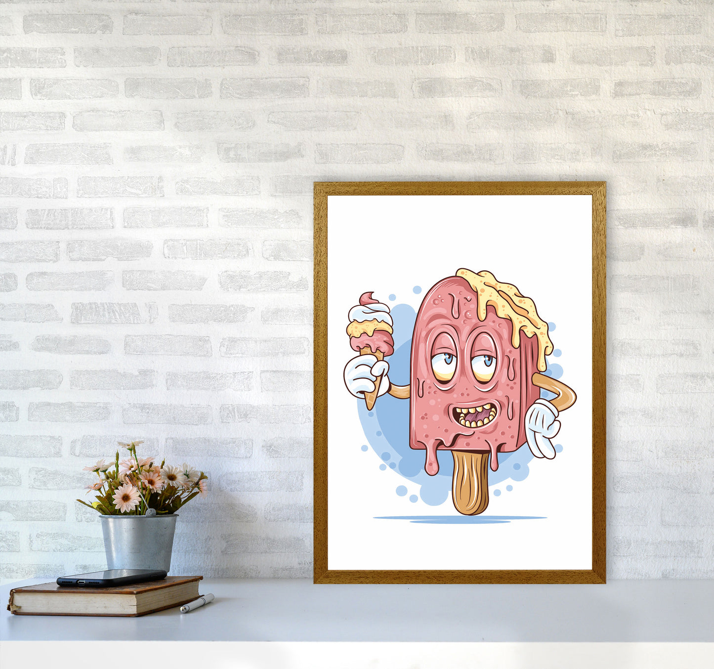 Don'T Let Me Melt Art Print by Jason Stanley A2 Print Only