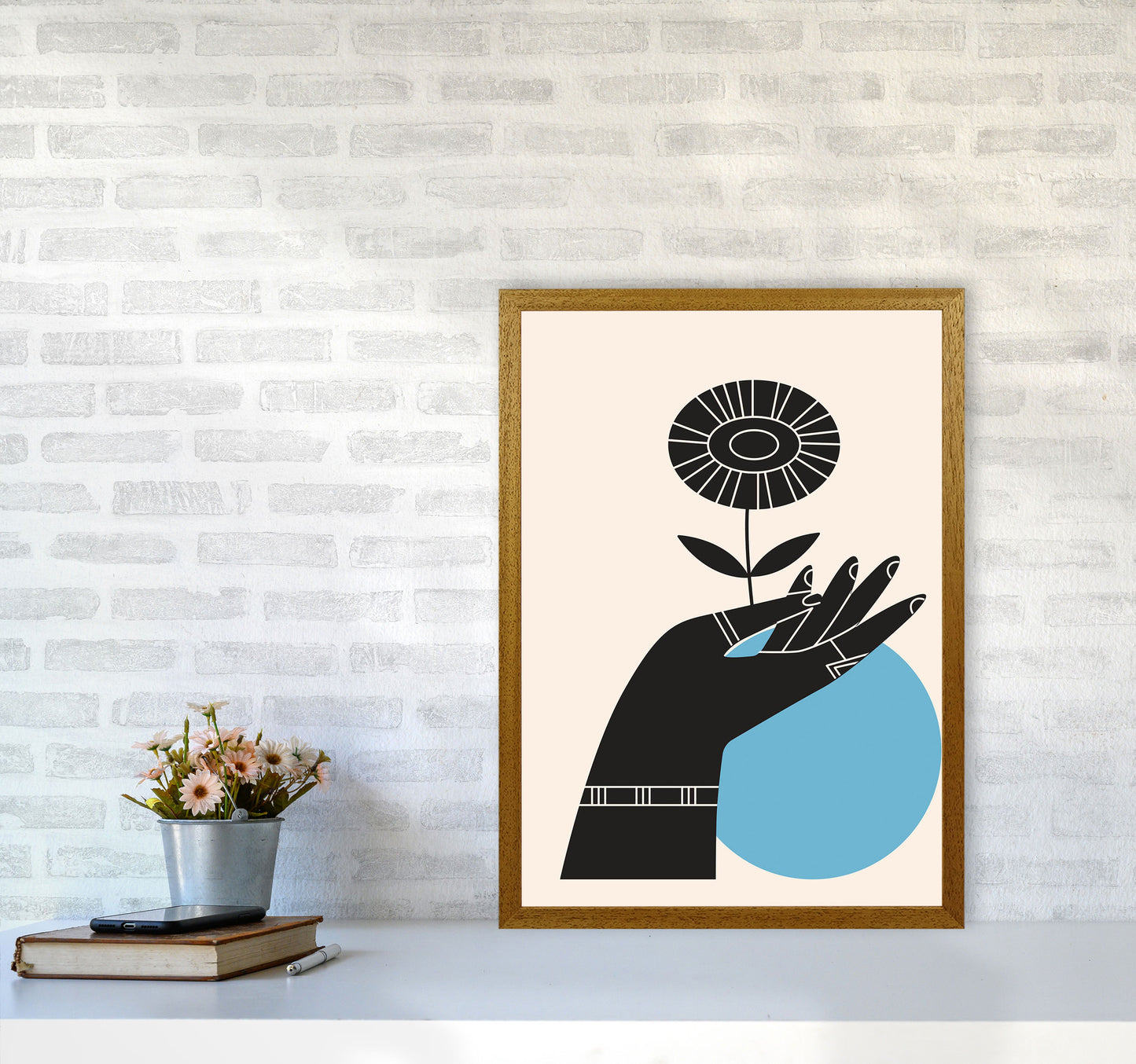 Abstract Hand III Art Print by Jason Stanley A2 Print Only