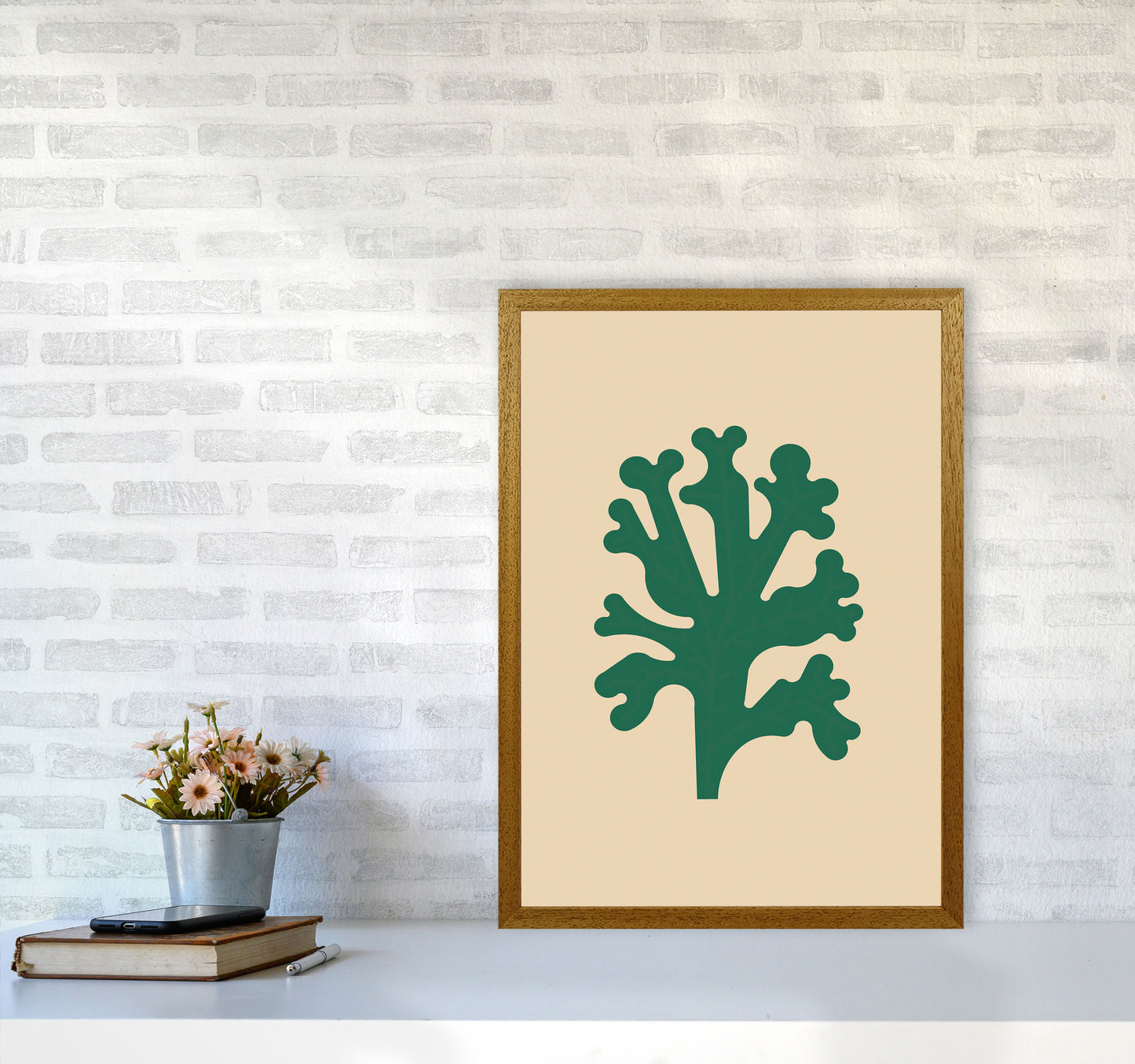 Cutout Seaweed Art Print by Jason Stanley A2 Print Only