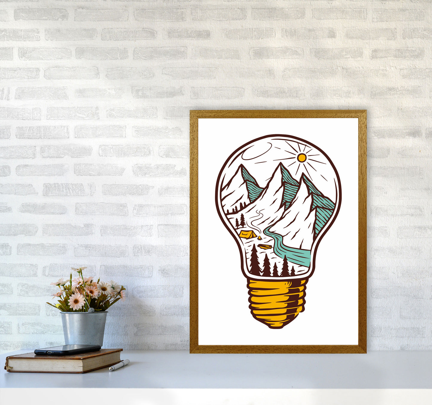 I Have An Idea Art Print by Jason Stanley A2 Print Only