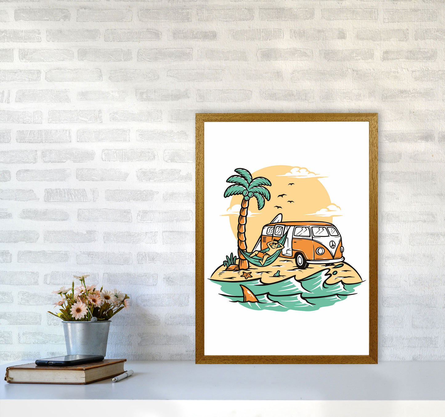 The Good Life Art Print by Jason Stanley A2 Print Only