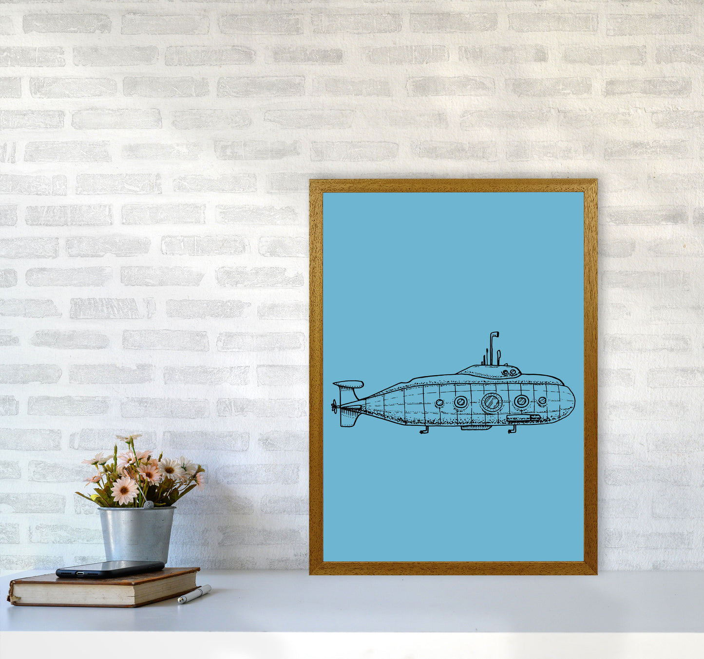 Below Sea Art Print by Jason Stanley A2 Print Only