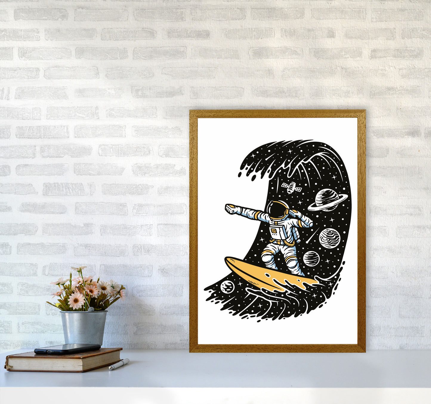 Surf's Up Art Print by Jason Stanley A2 Print Only
