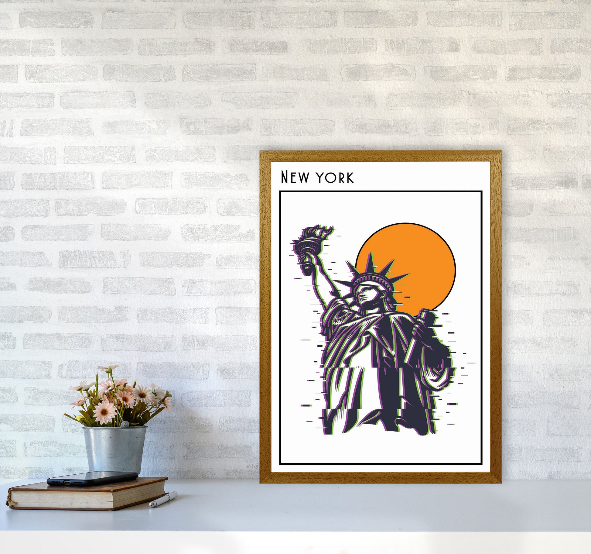 New York Art Print by Jason Stanley A2 Print Only