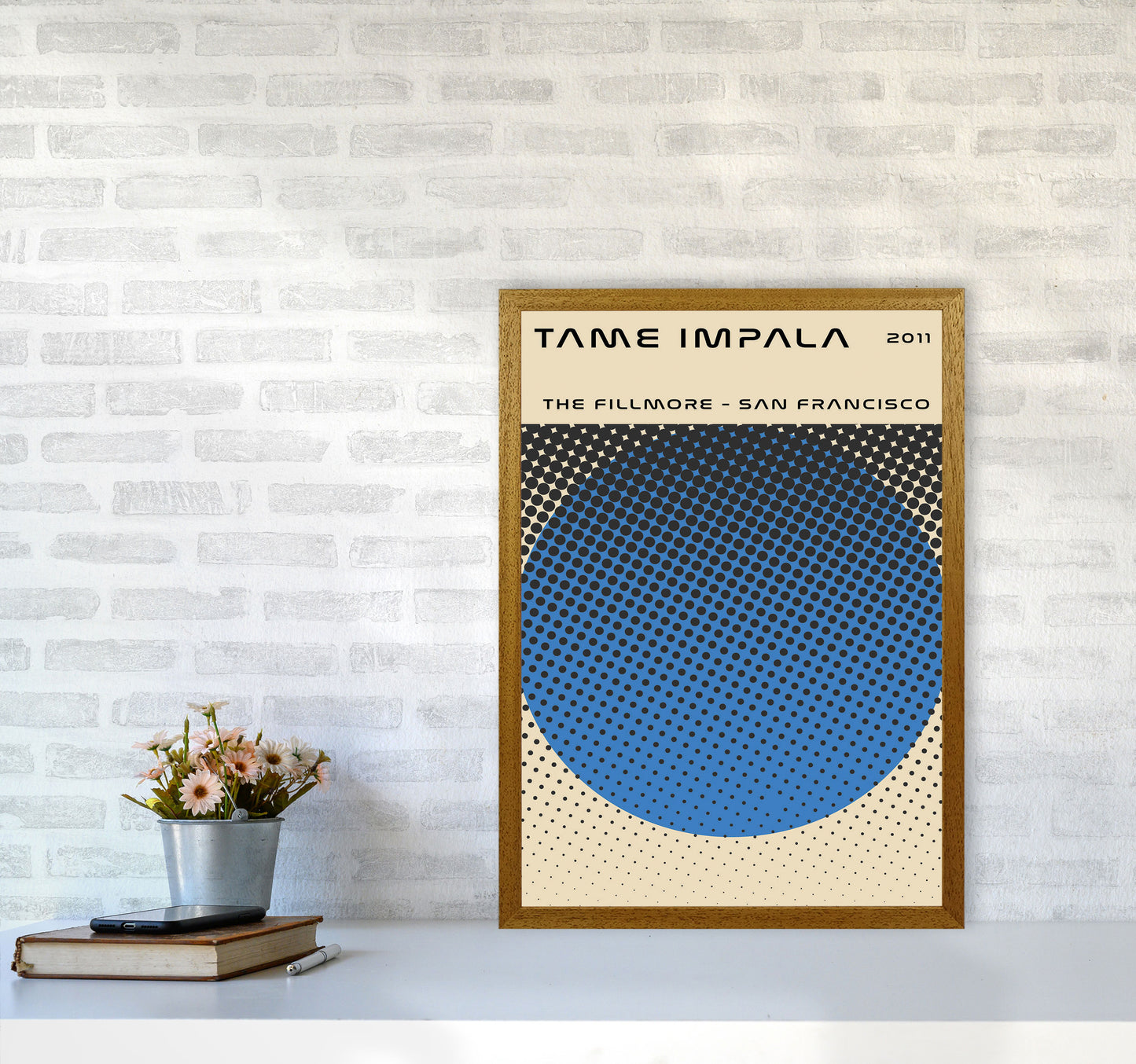 Tame Impala Live In San Francisco Art Print by Jason Stanley A2 Print Only