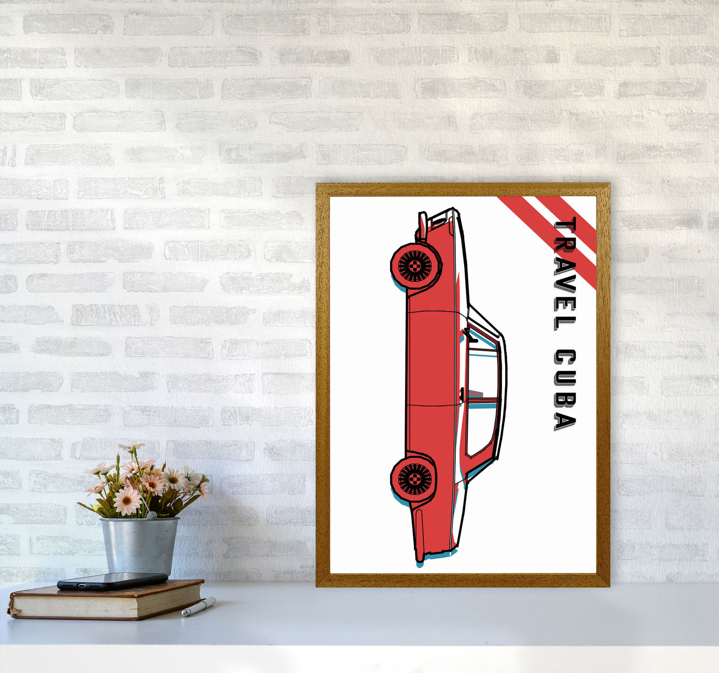Travel Cuba Art Print by Jason Stanley A2 Print Only
