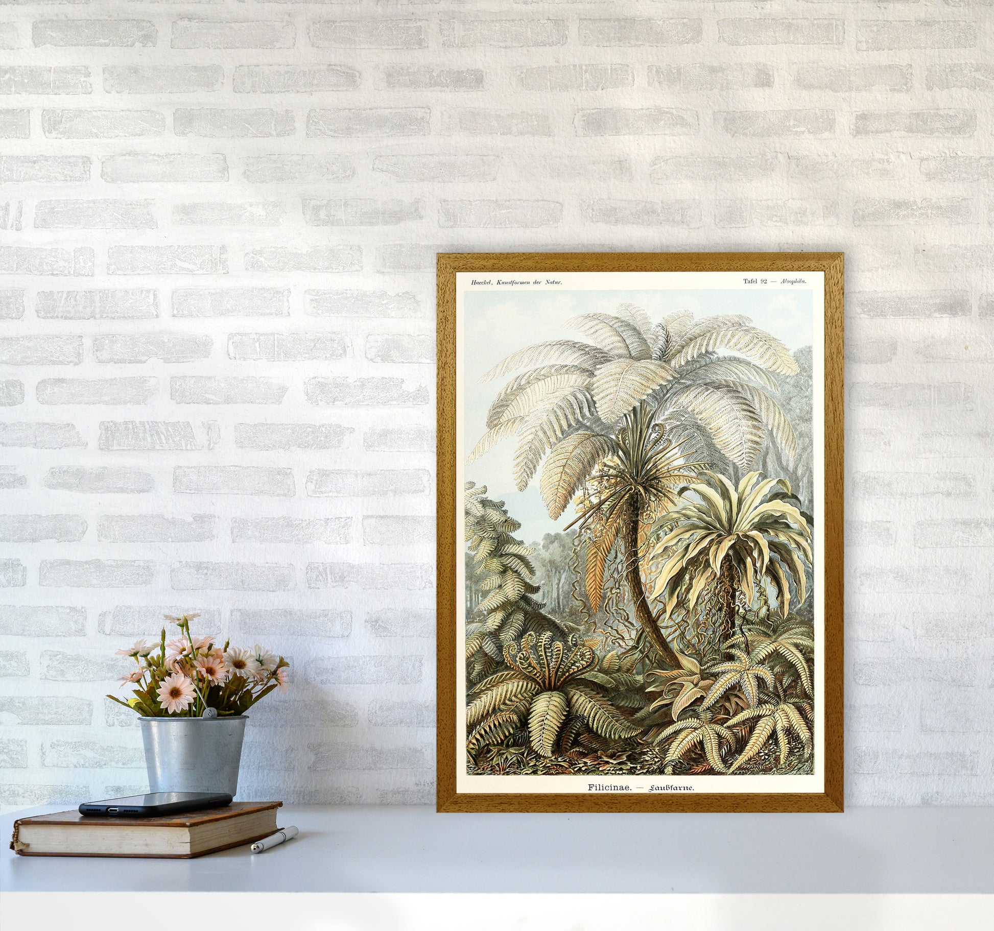 Vintage Jungle Illustration Art Print by Jason Stanley A2 Print Only