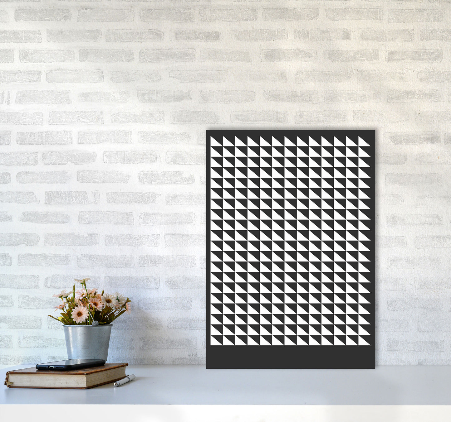 Minimal Geometric Series - 20 Art Print by Jason Stanley A2 Black Frame