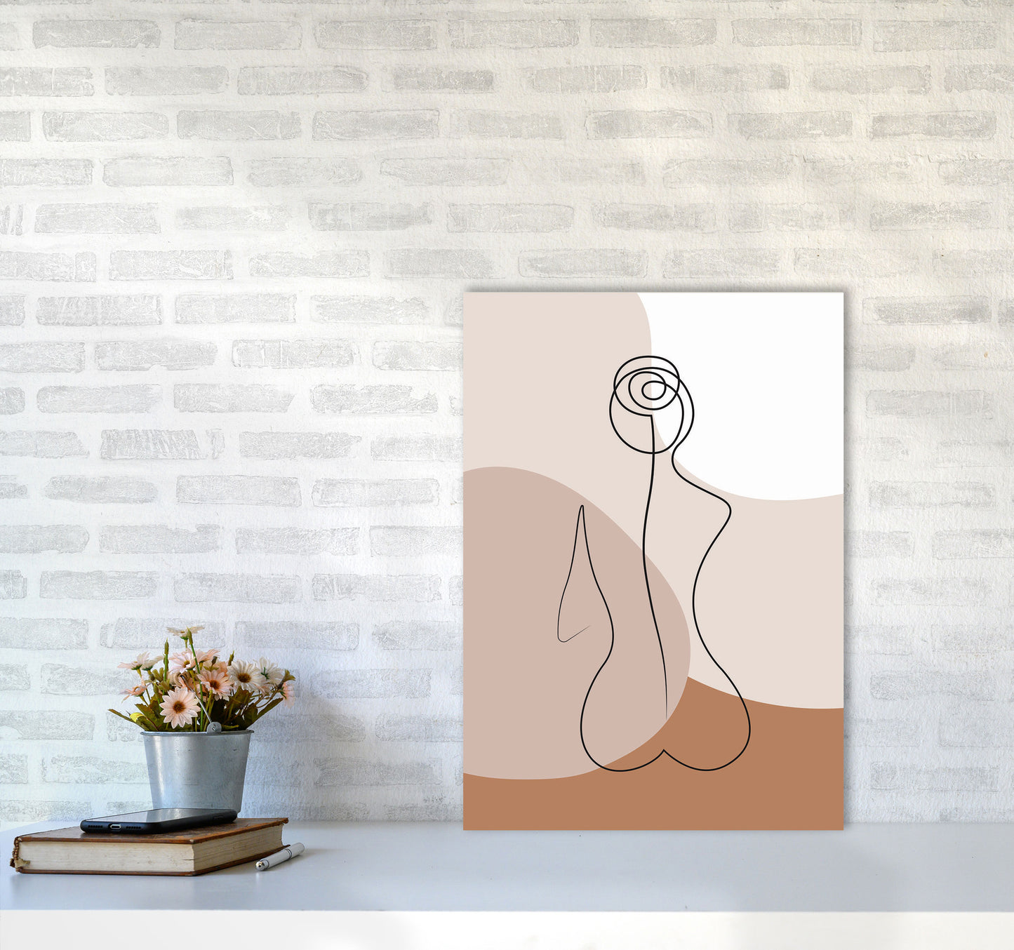 Female Figure III Art Print by Jason Stanley A2 Black Frame