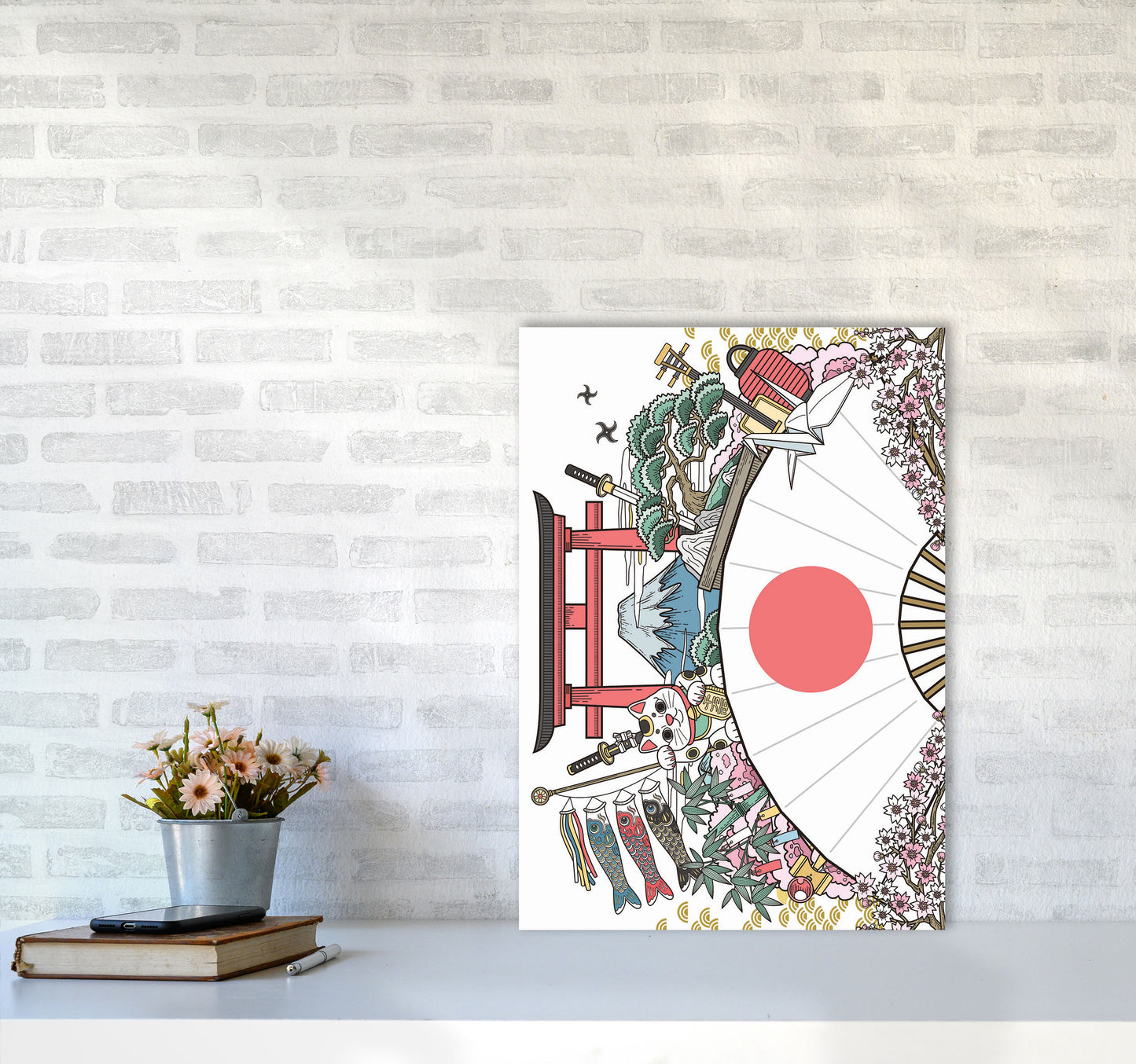 All Japan Has To Offer Art Print by Jason Stanley A2 Black Frame