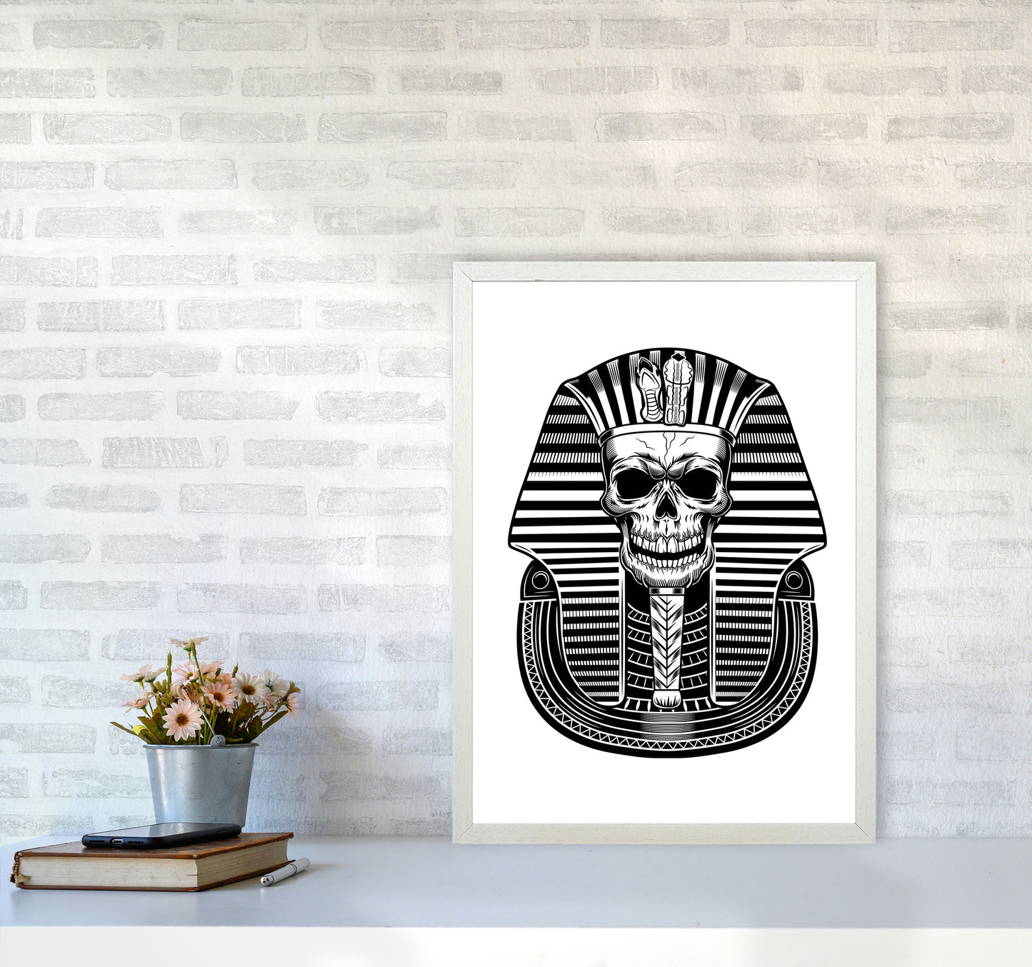 Pharoah Art Print by Jason Stanley A2 Oak Frame