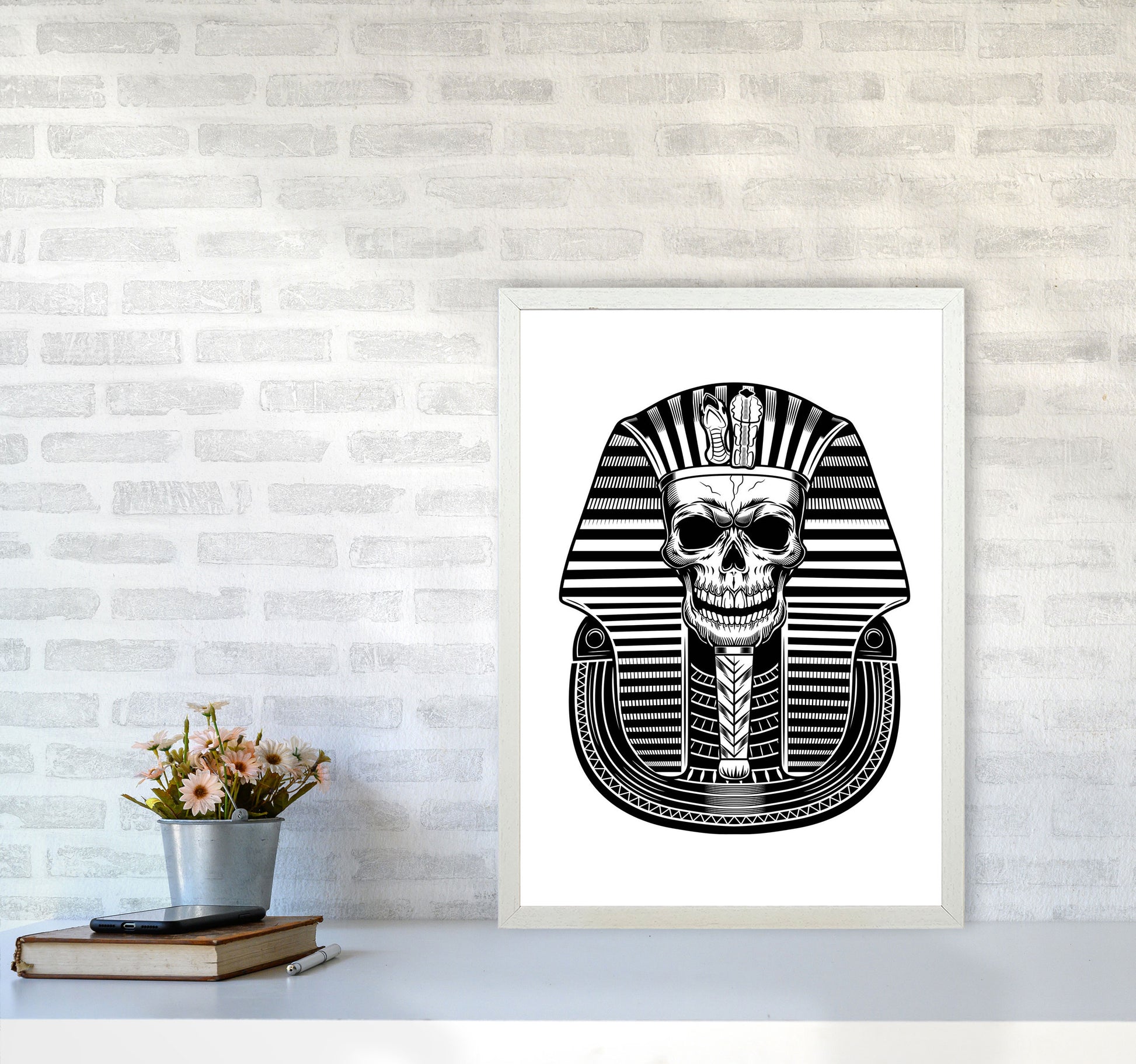 Pharoah Art Print by Jason Stanley A2 Oak Frame