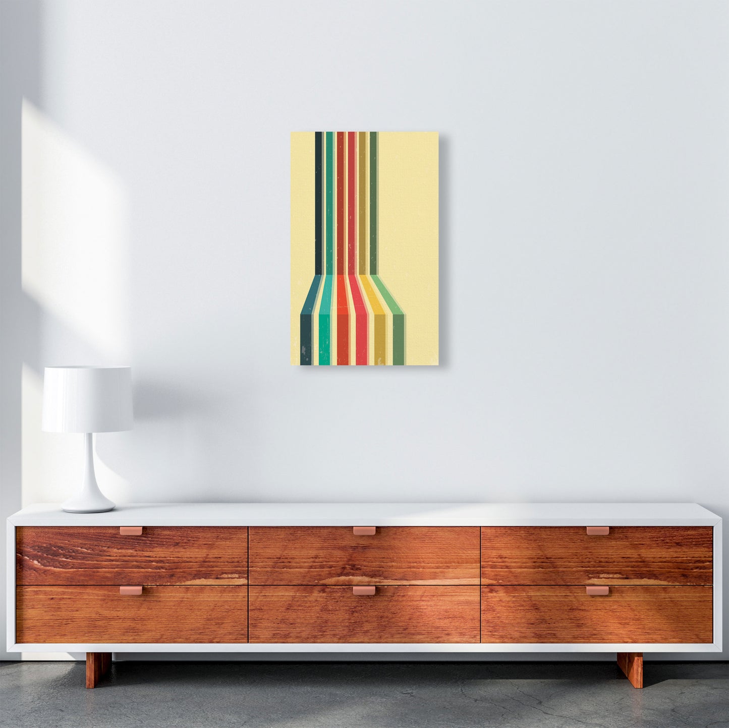 Minimal Geometric Series - 50 Art Print by Jason Stanley A3 Canvas