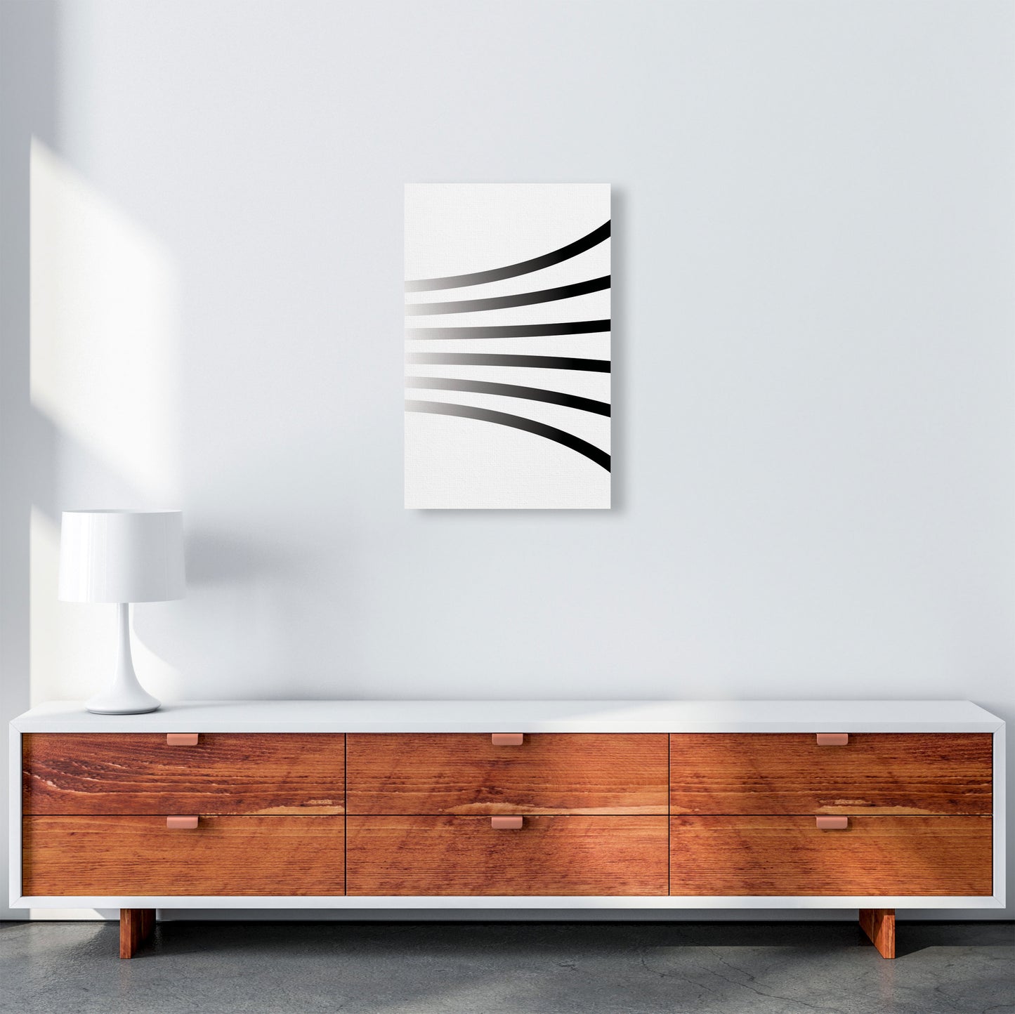Minimal Geometric Series - 1 Art Print by Jason Stanley A3 Canvas