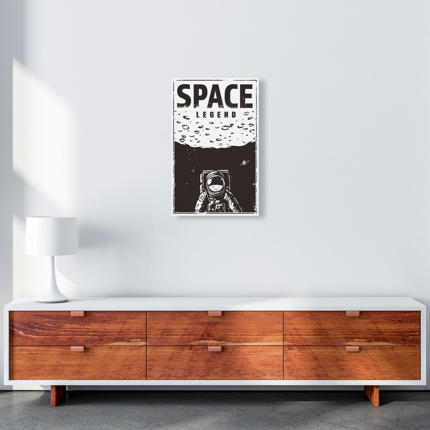 Outer Space Series - #19 Art Print by Jason Stanley A3 Canvas