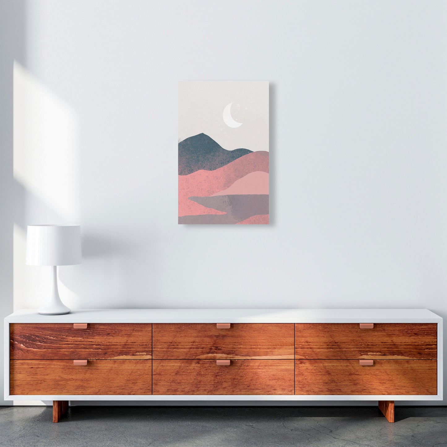 Minimal Landscape 2 Art Print by Jason Stanley A3 Canvas